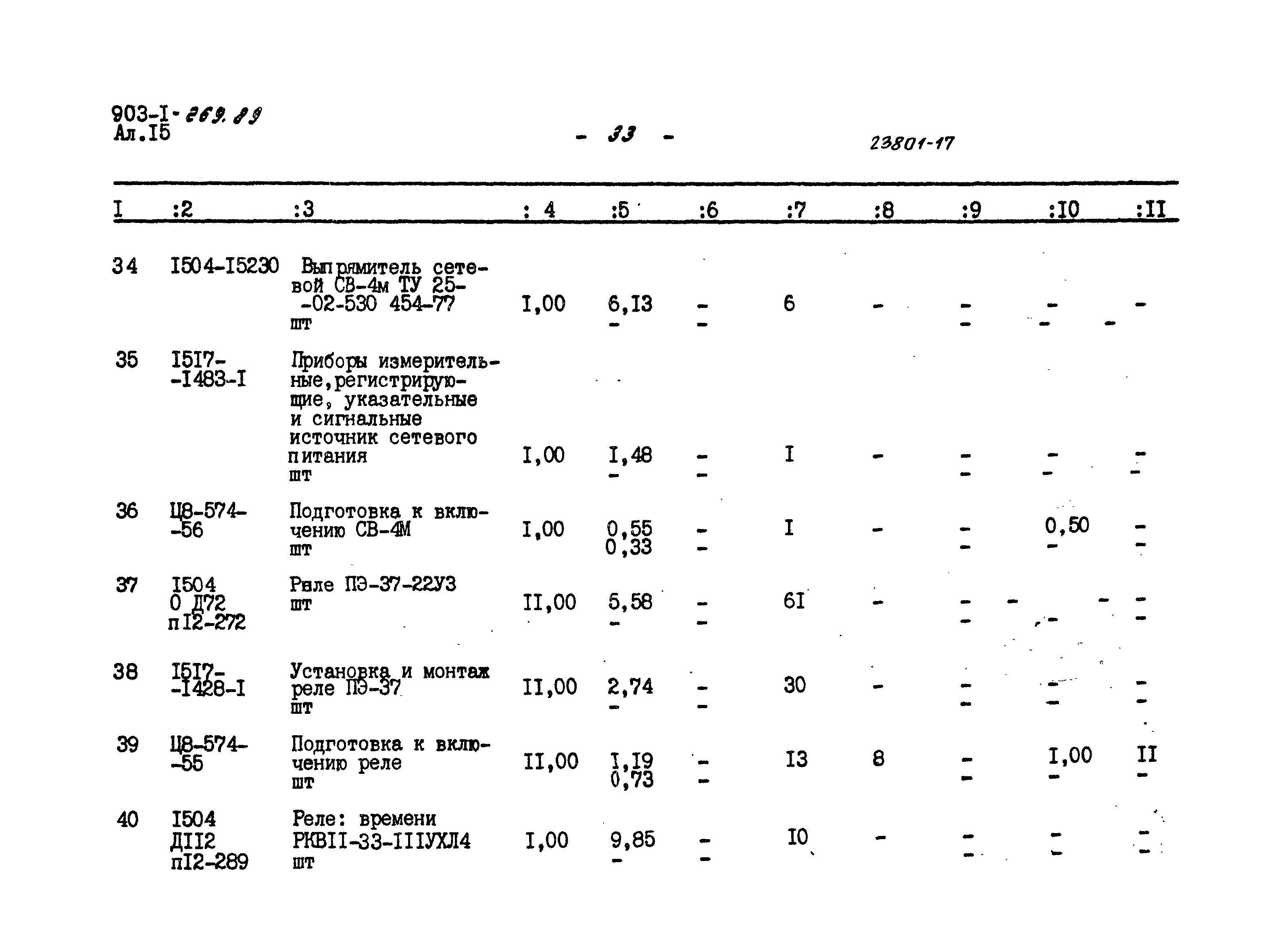 Типовой проект 903-1-269.89