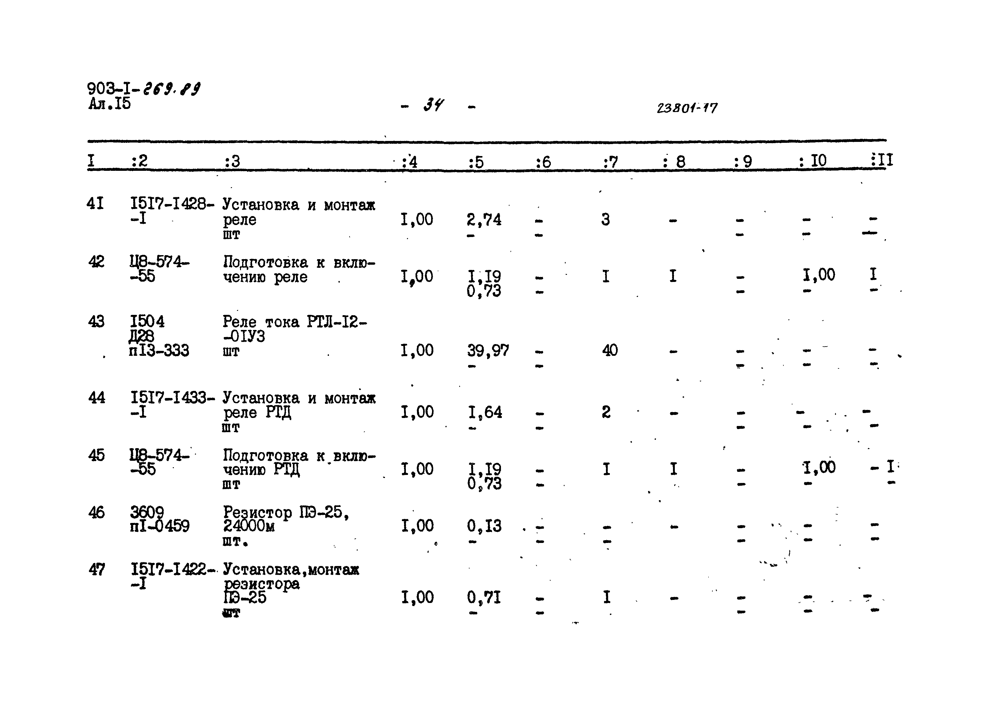 Типовой проект 903-1-269.89