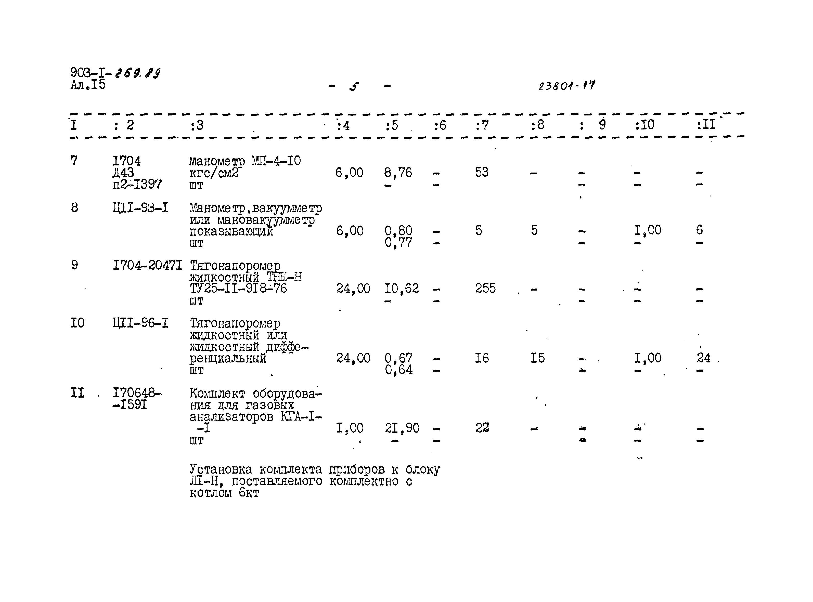 Типовой проект 903-1-269.89