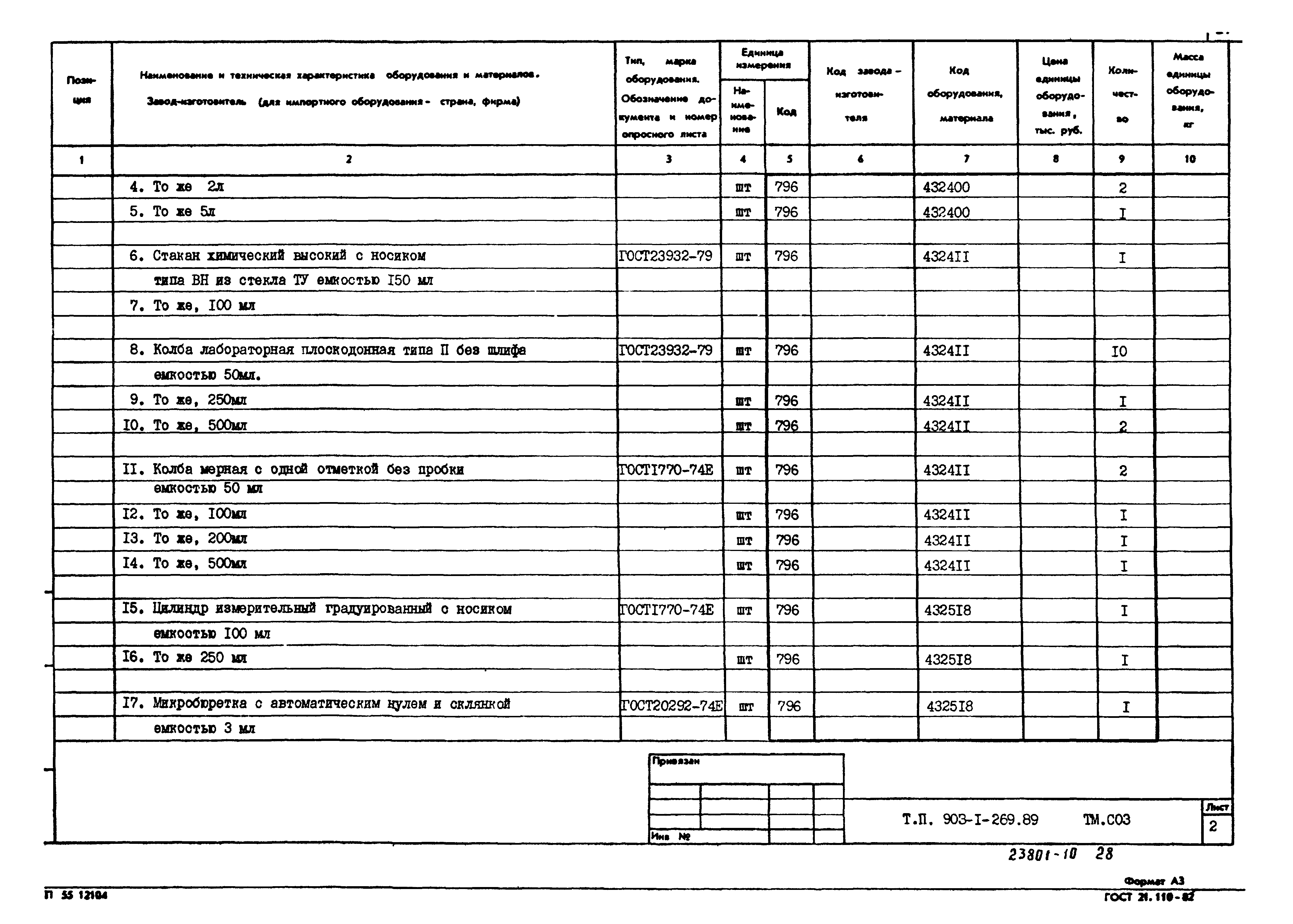 Типовой проект 903-1-269.89