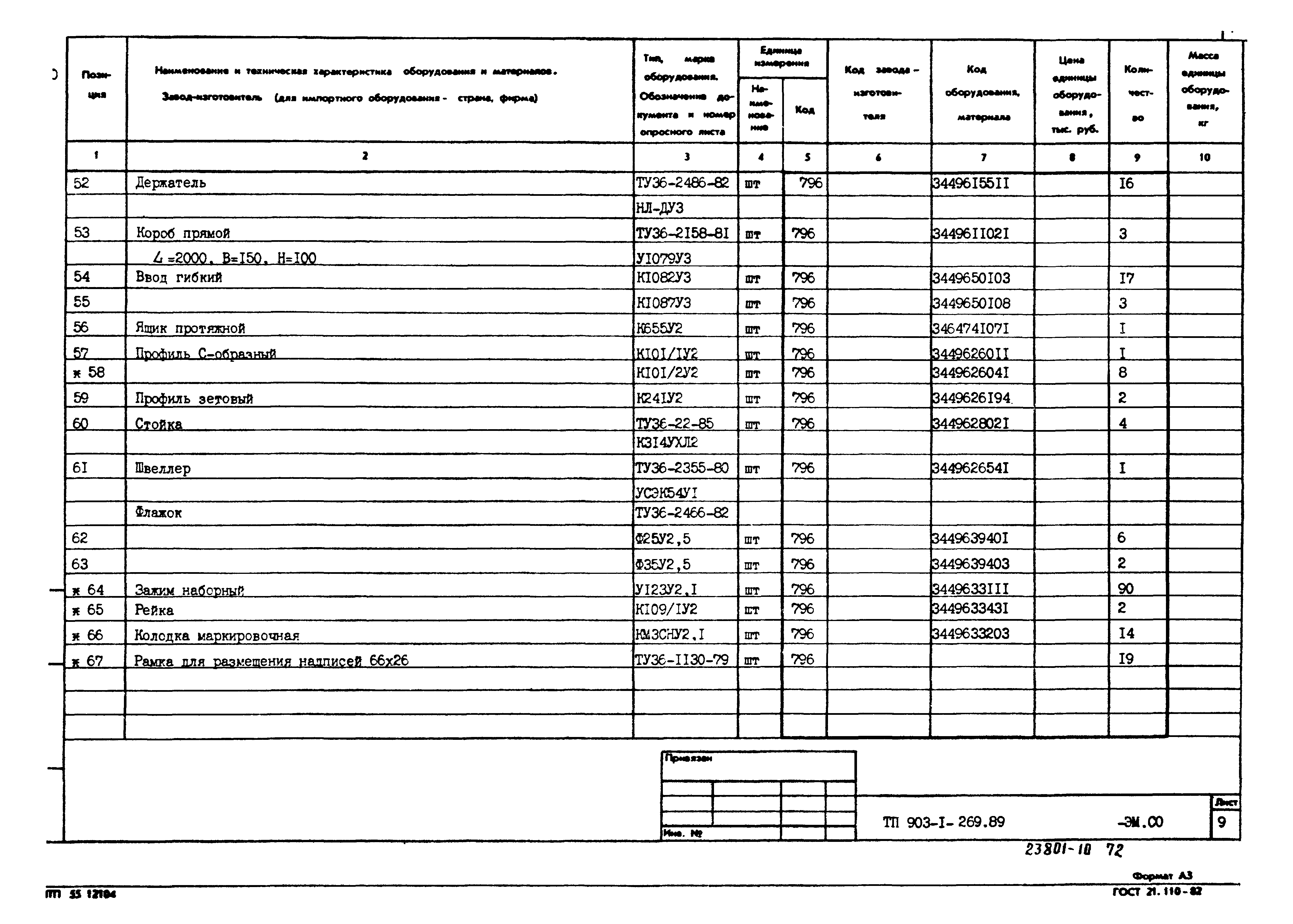 Типовой проект 903-1-269.89