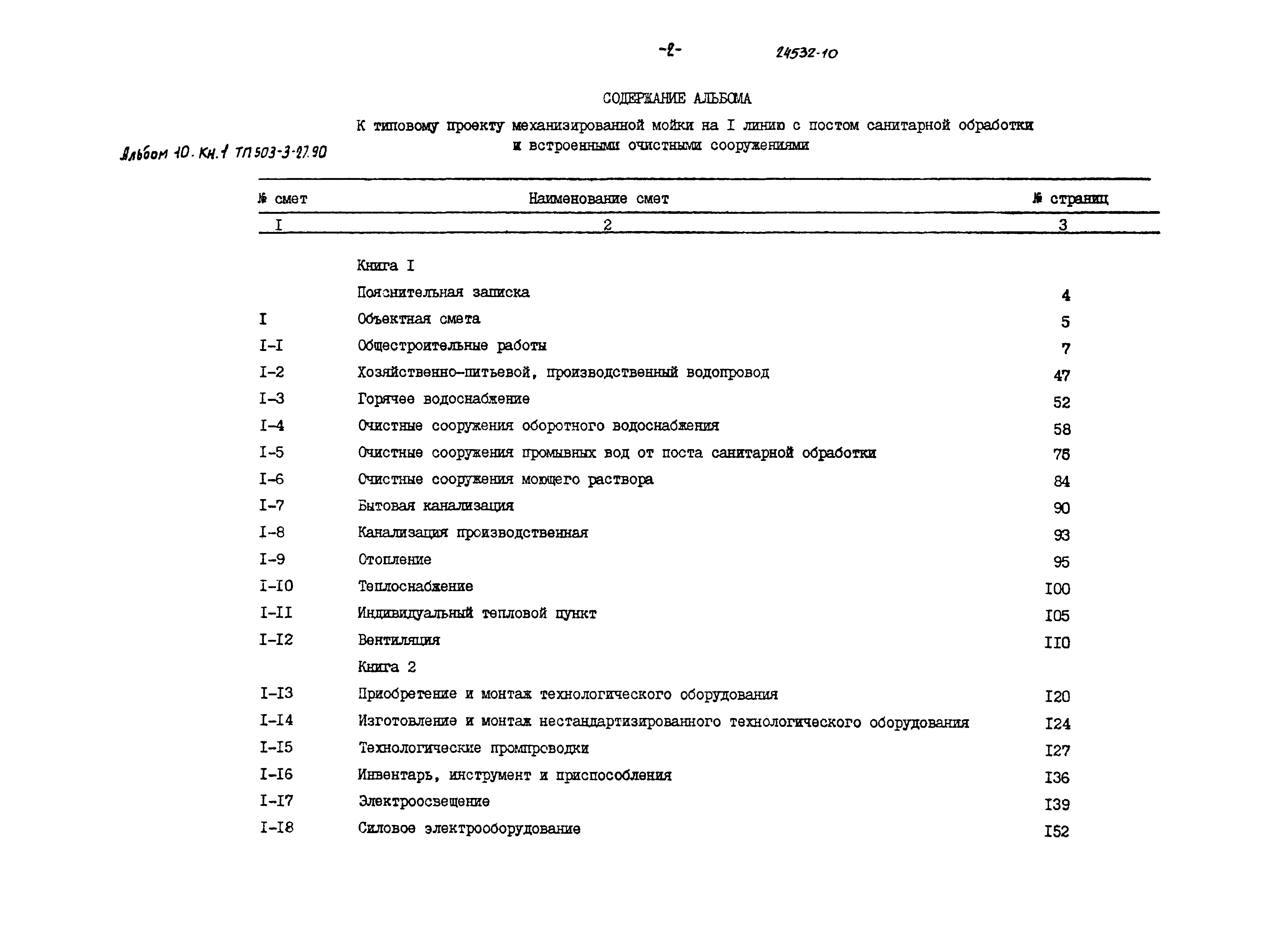 Типовой проект 503-3-27.90