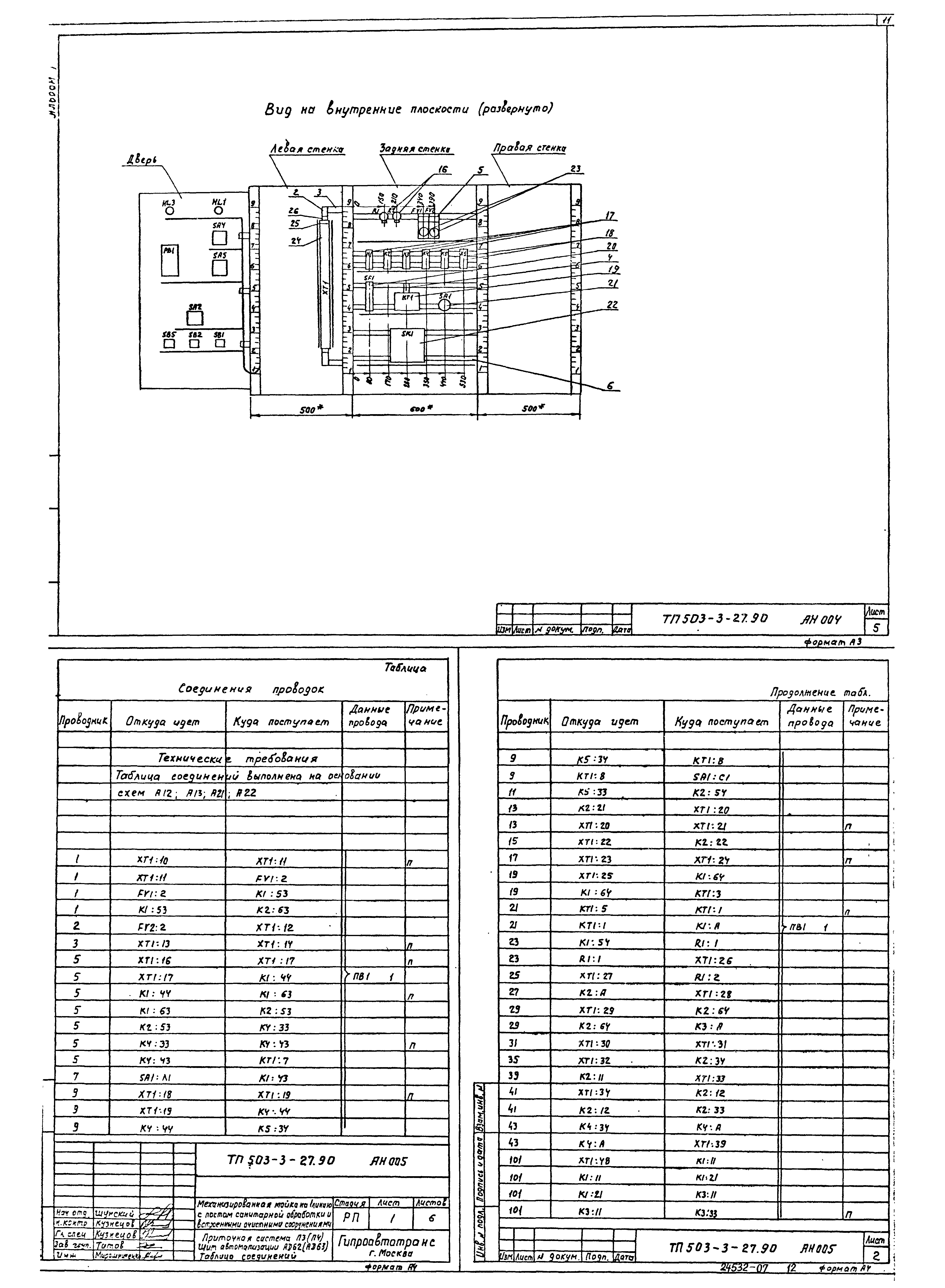 Типовой проект 503-3-27.90