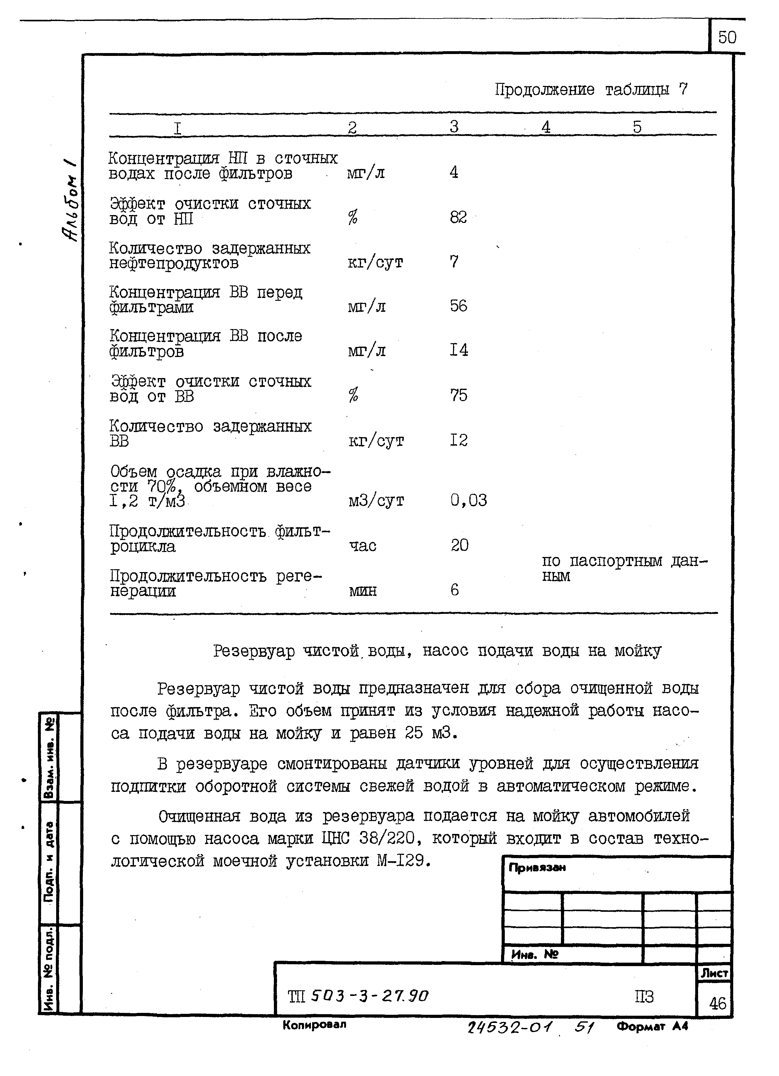 Типовой проект 503-3-27.90