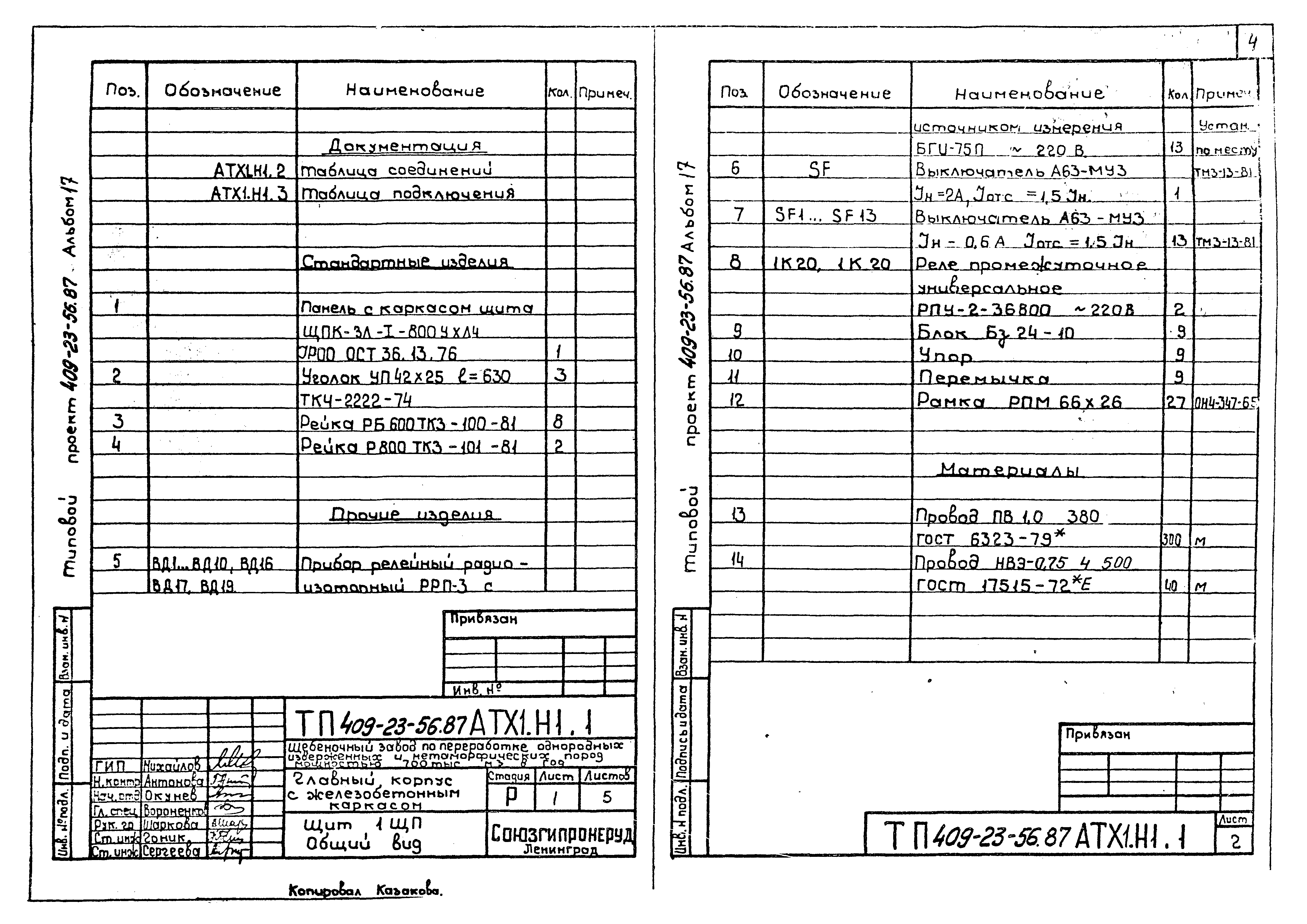 Типовой проект 409-23-56.87