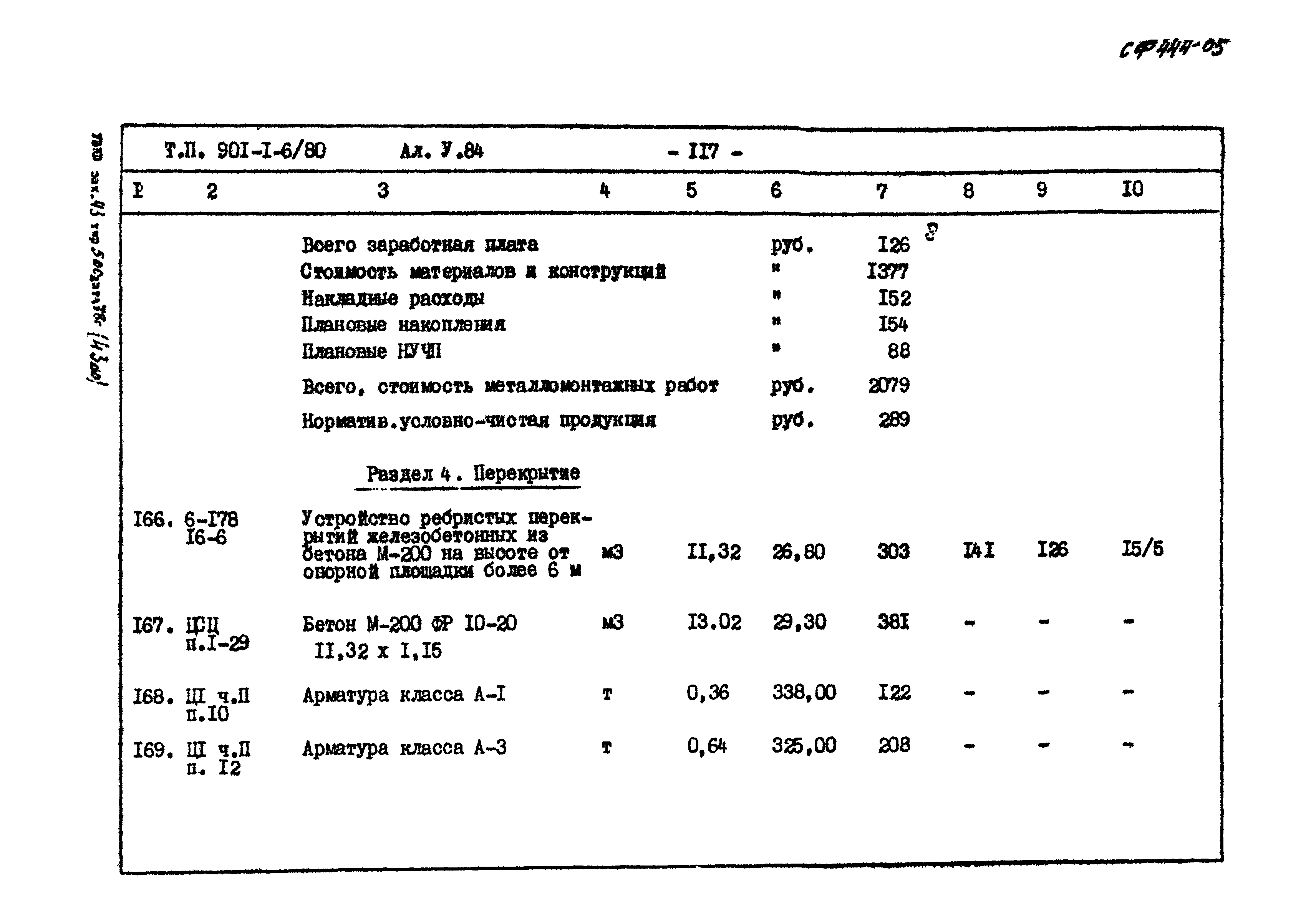 Типовой проект 901-1-6/80