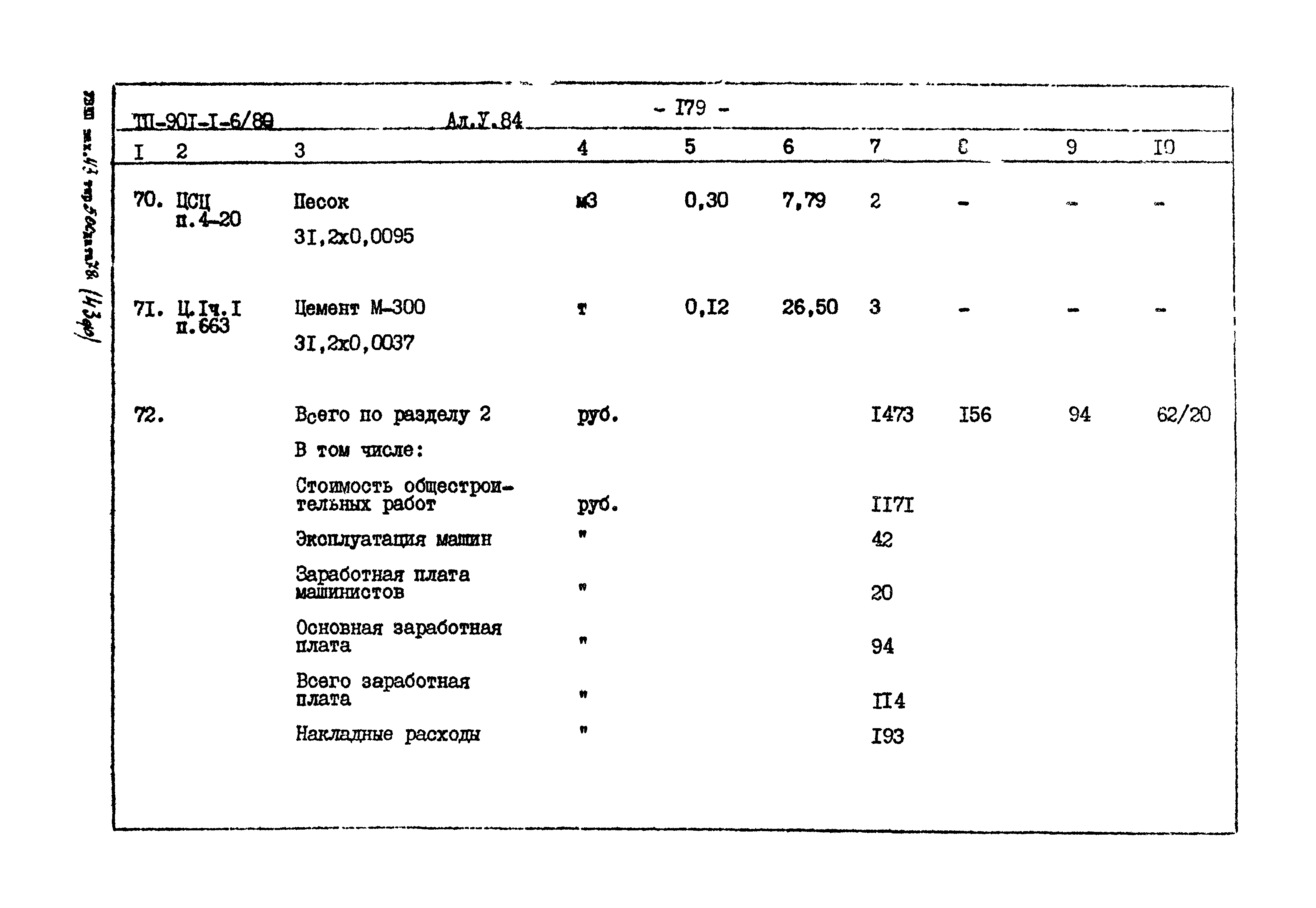 Типовой проект 901-1-6/80