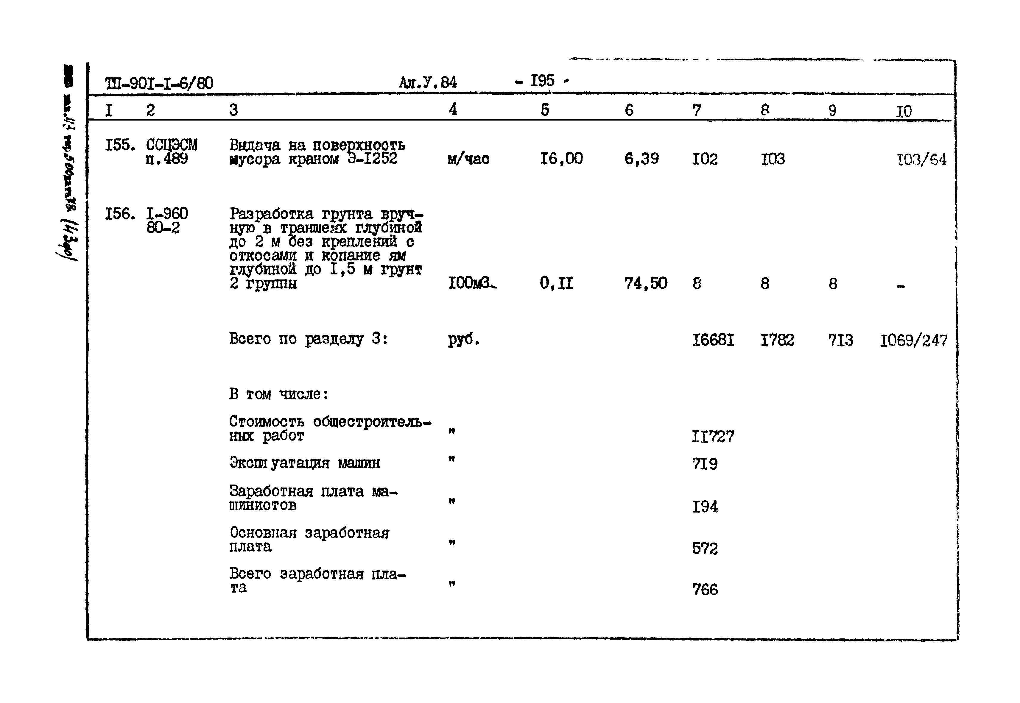 Типовой проект 901-1-6/80