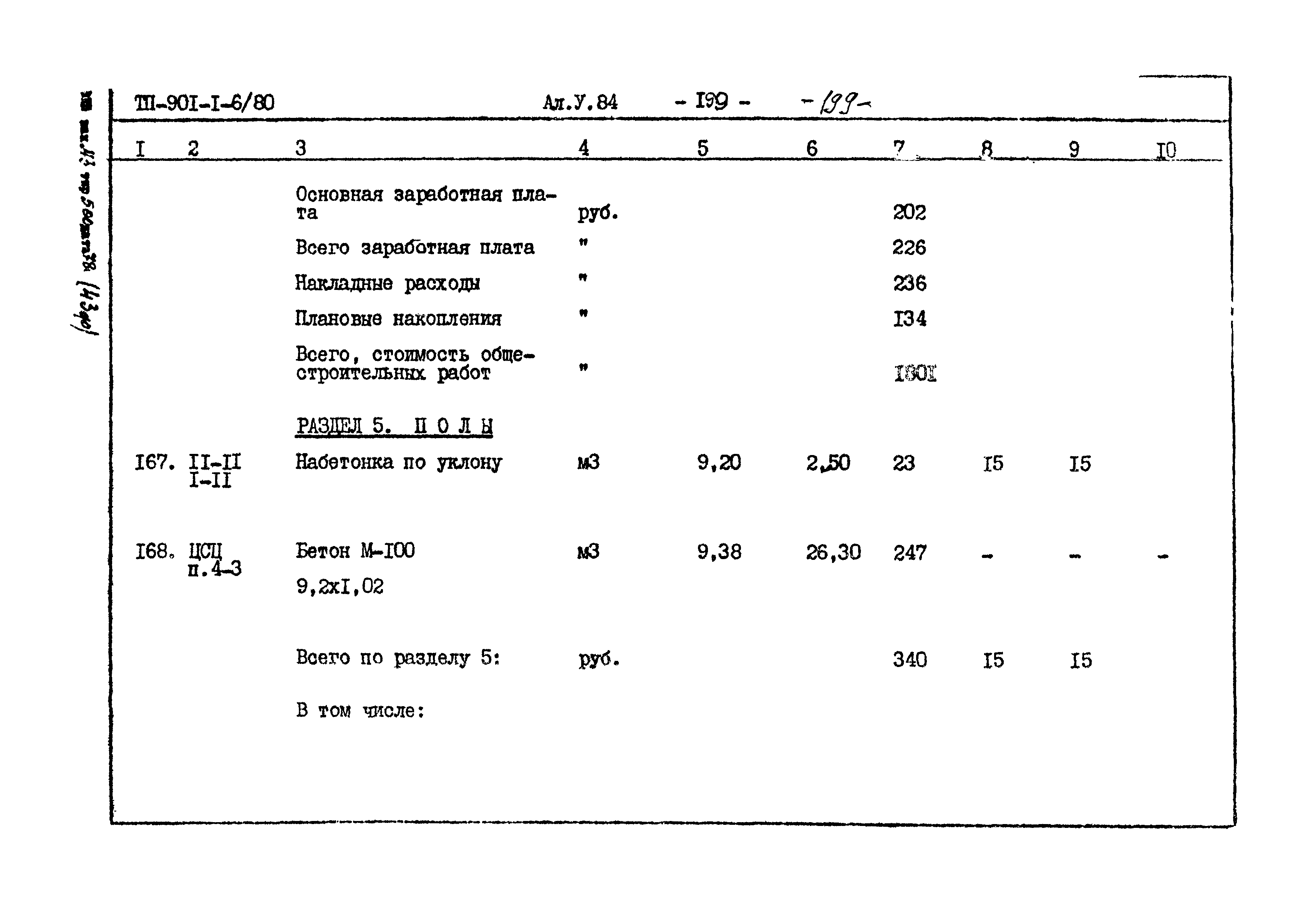 Типовой проект 901-1-6/80