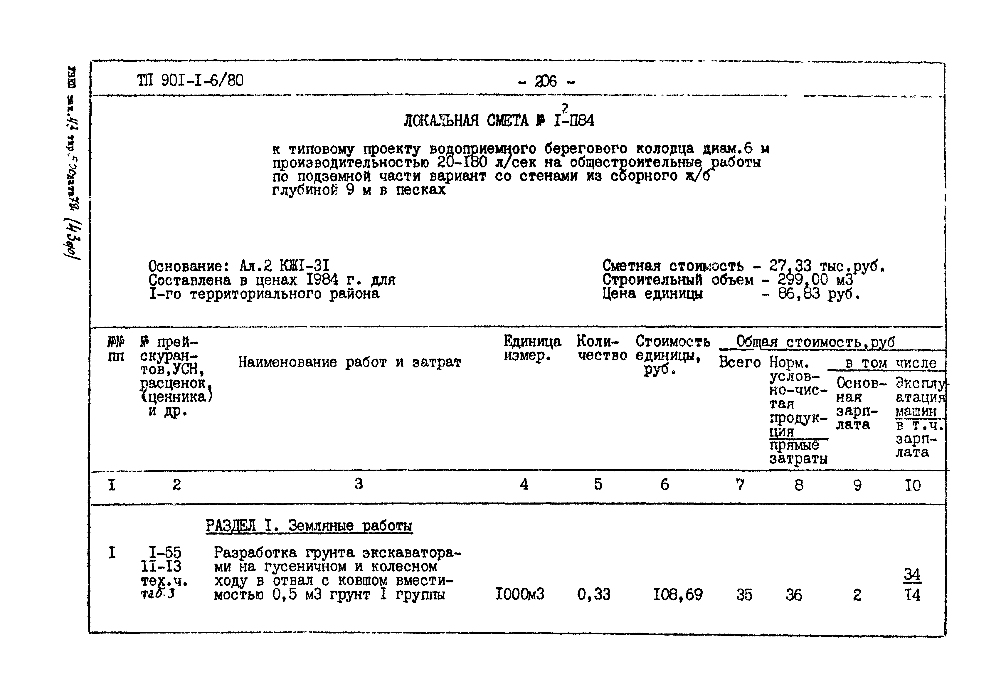 Типовой проект 901-1-6/80