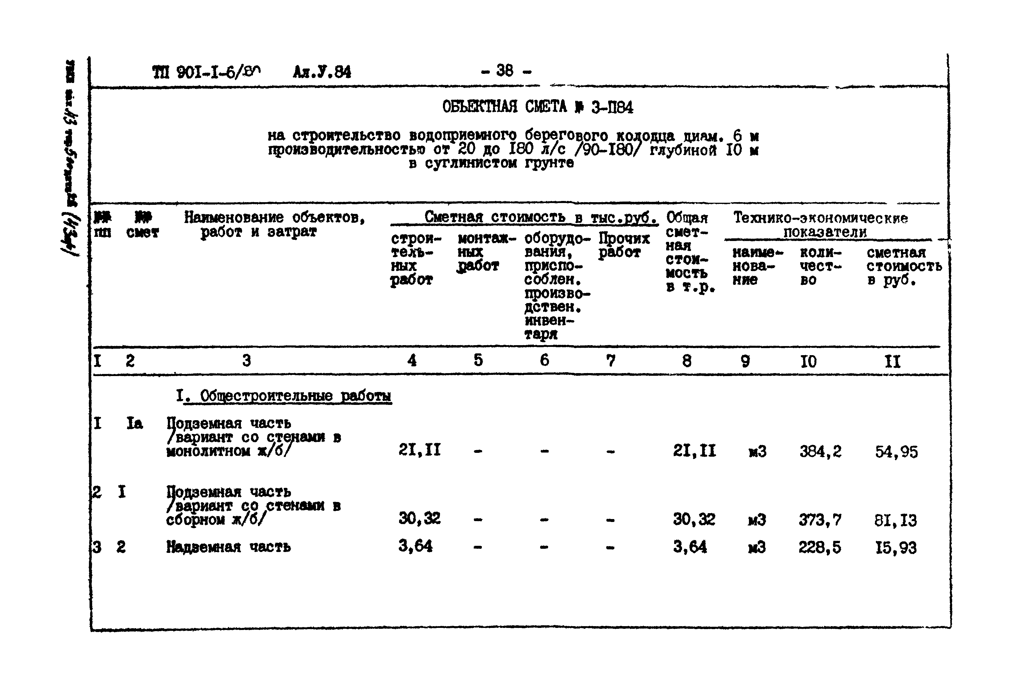 Типовой проект 901-1-6/80