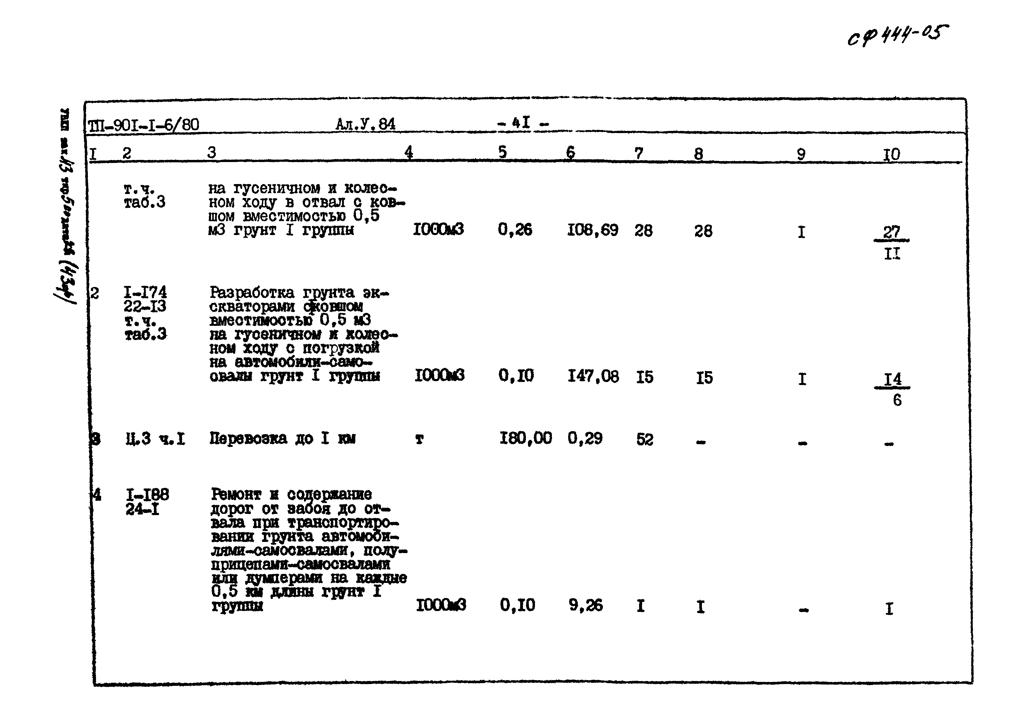 Типовой проект 901-1-6/80