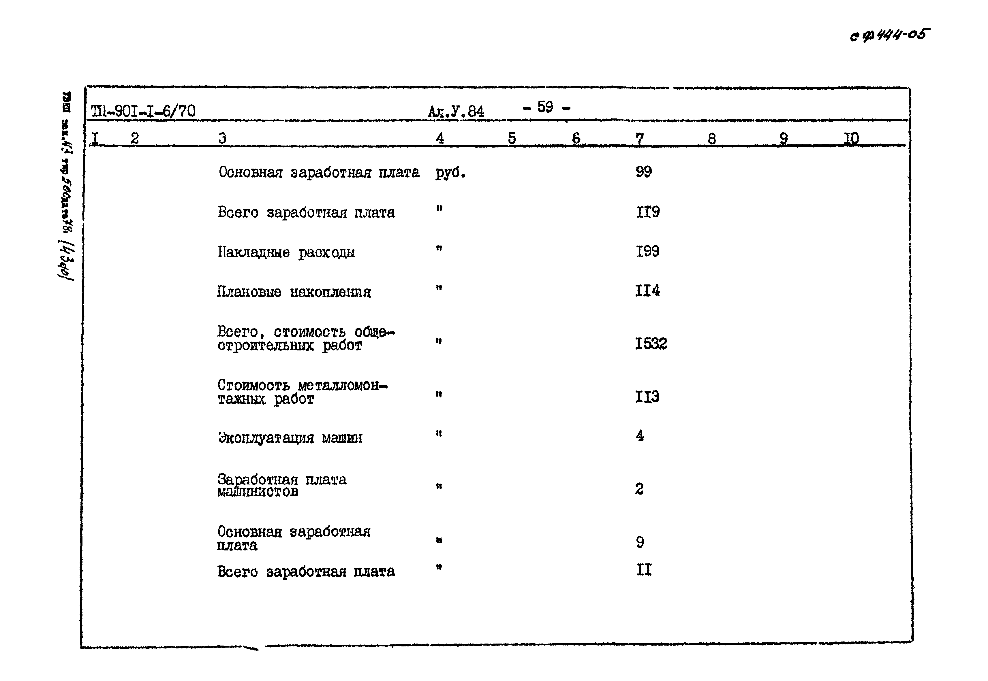 Типовой проект 901-1-6/80