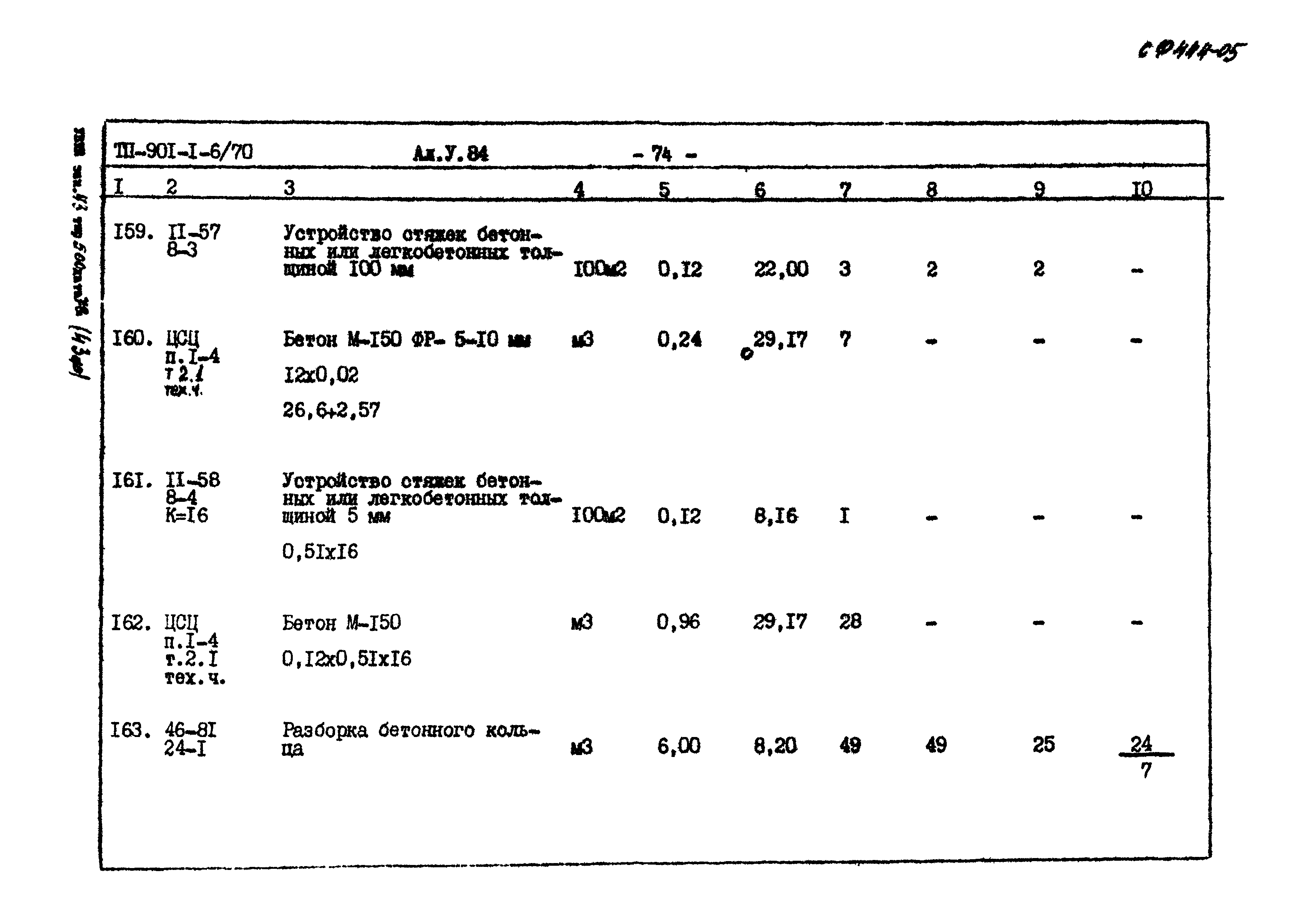 Типовой проект 901-1-6/80