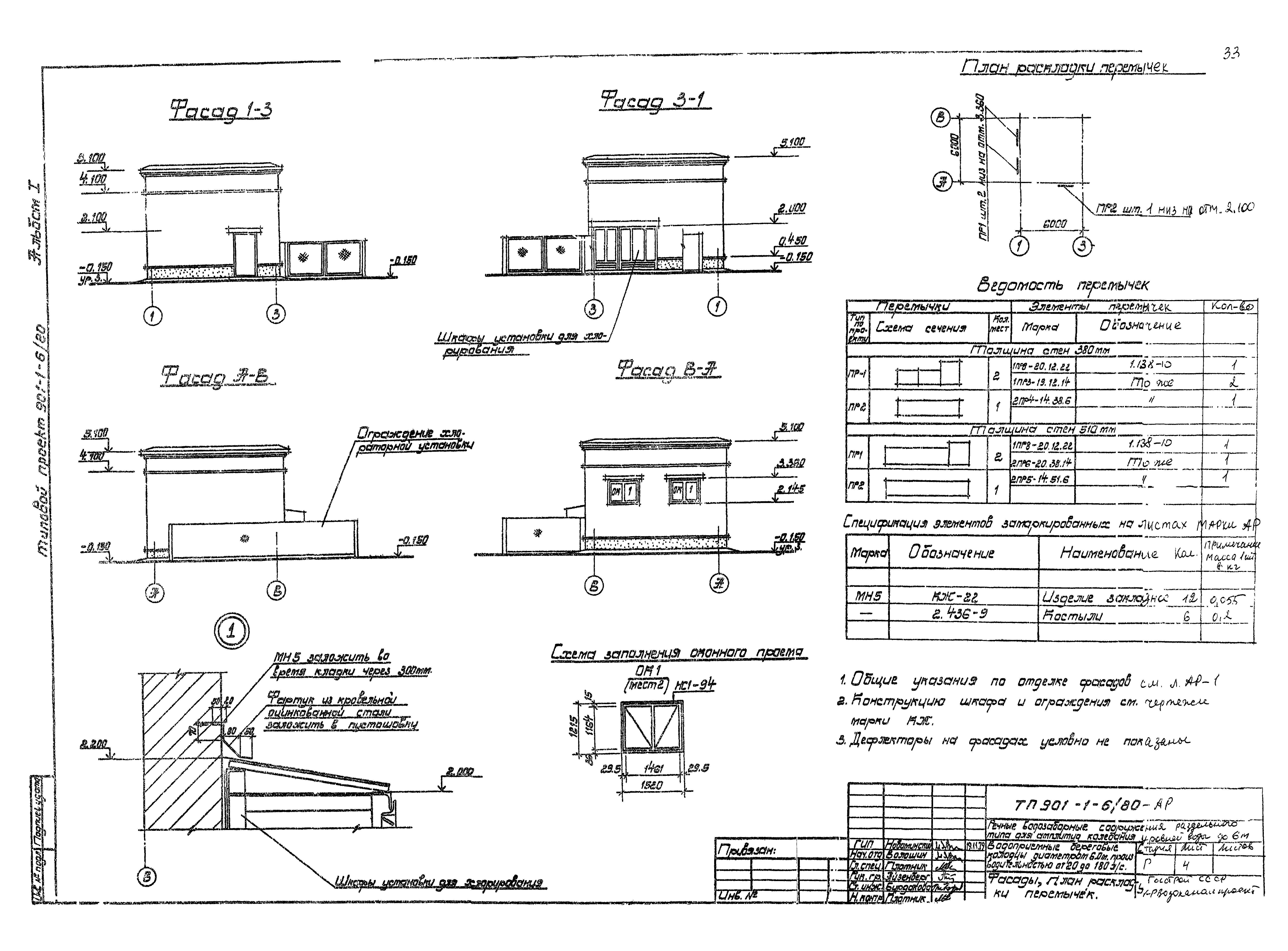 Типовой проект 901-1-6/80