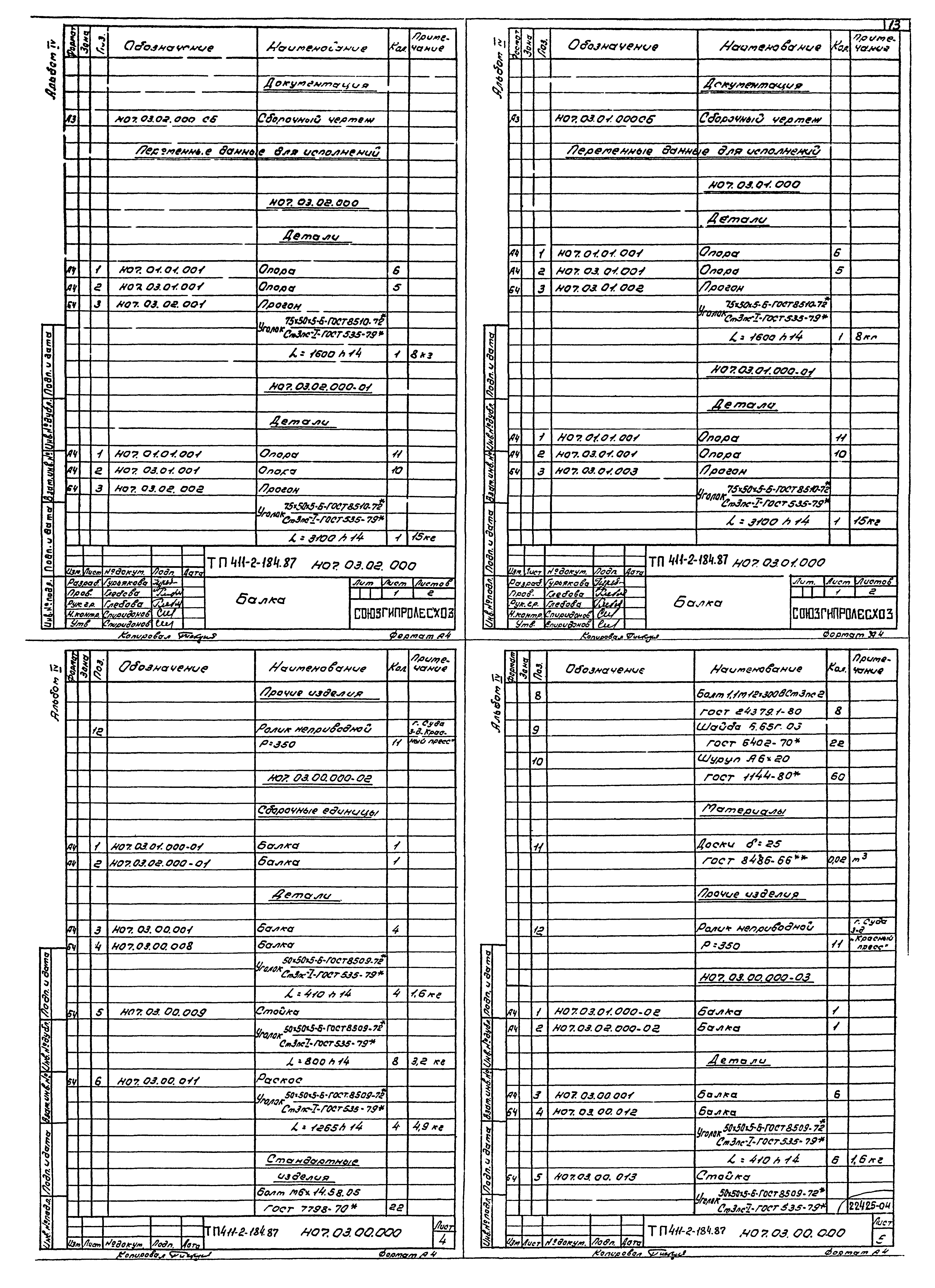 Типовой проект 411-2-184.87