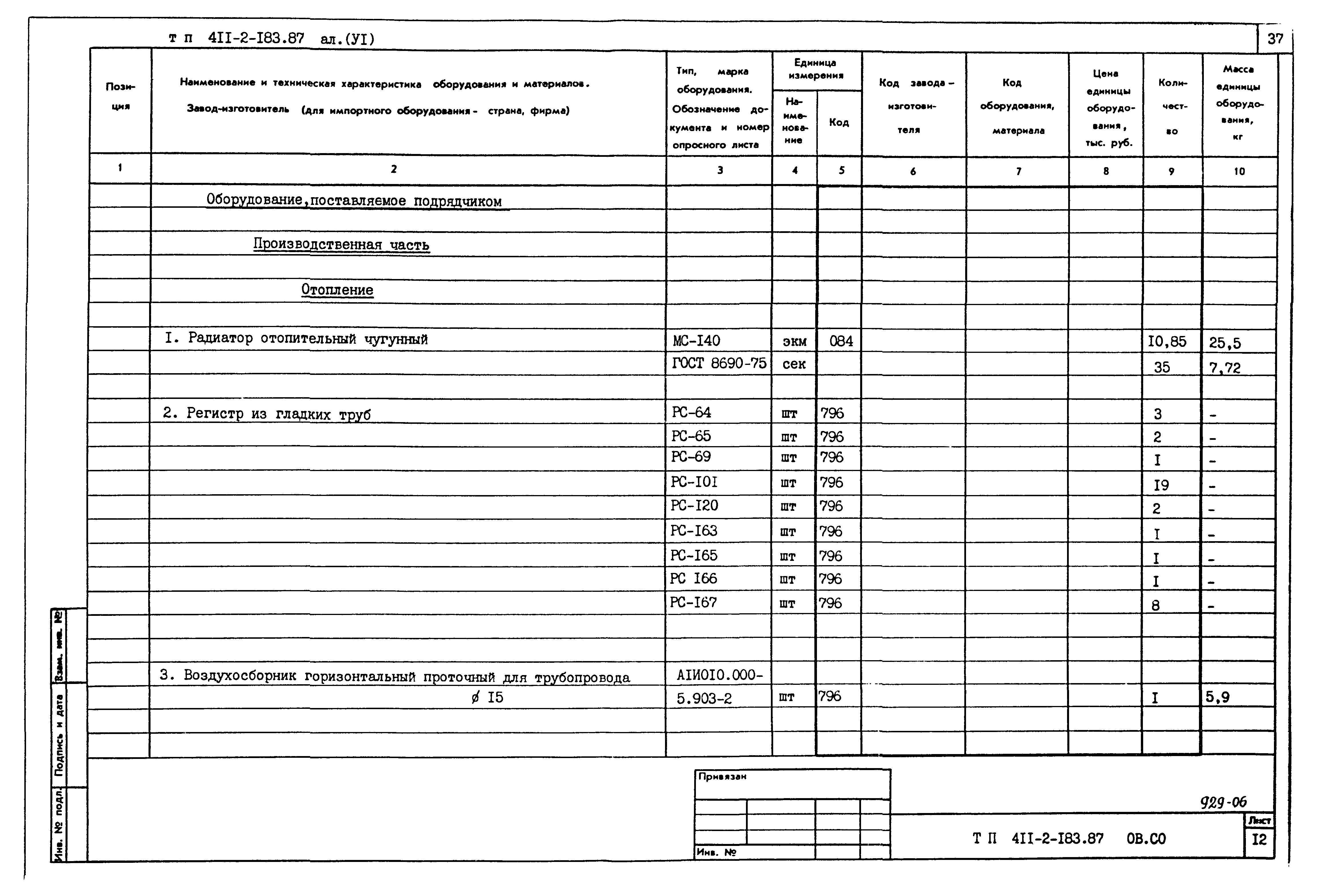 Типовой проект 411-2-183.87