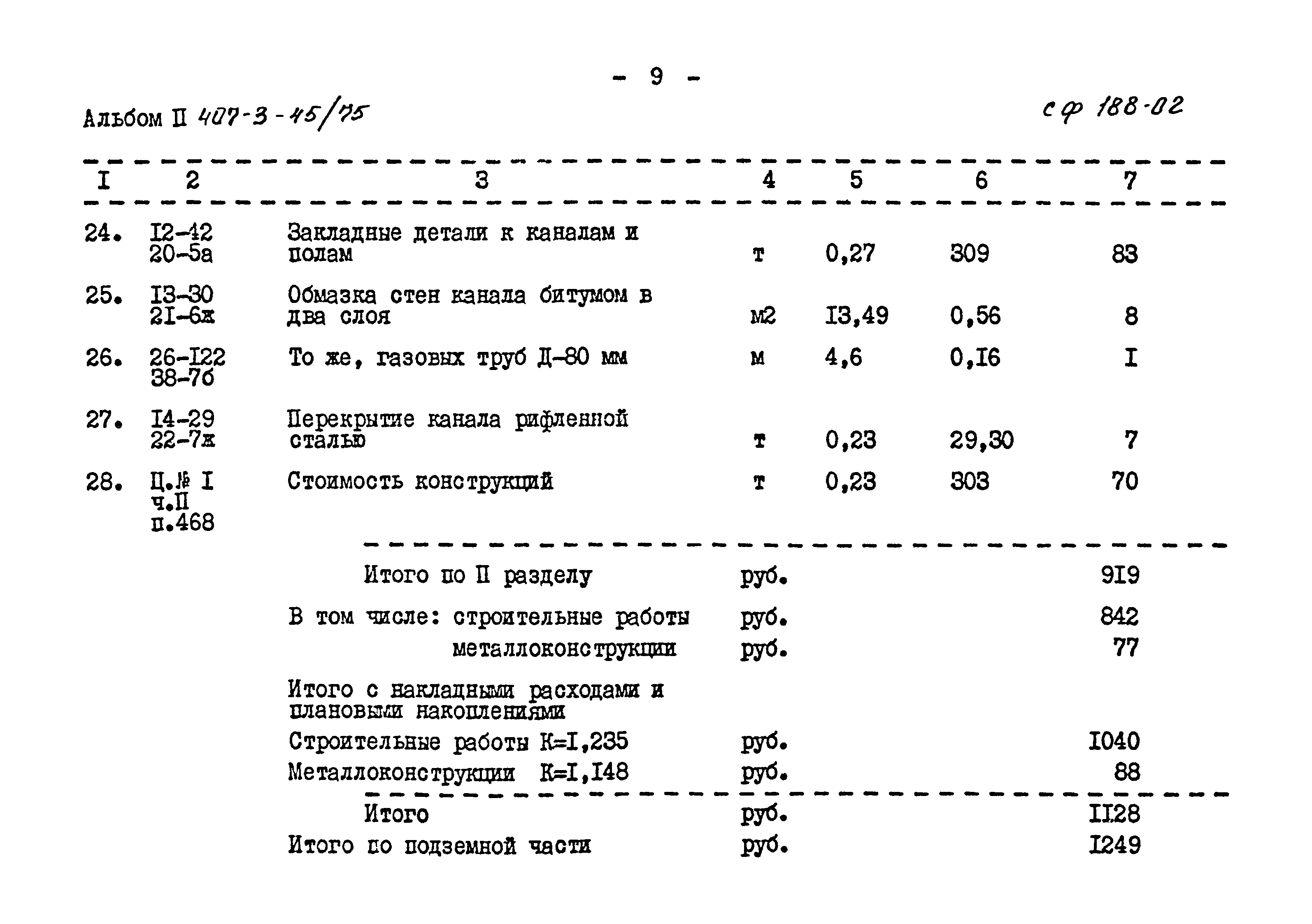 Типовой проект 407-3-45/75