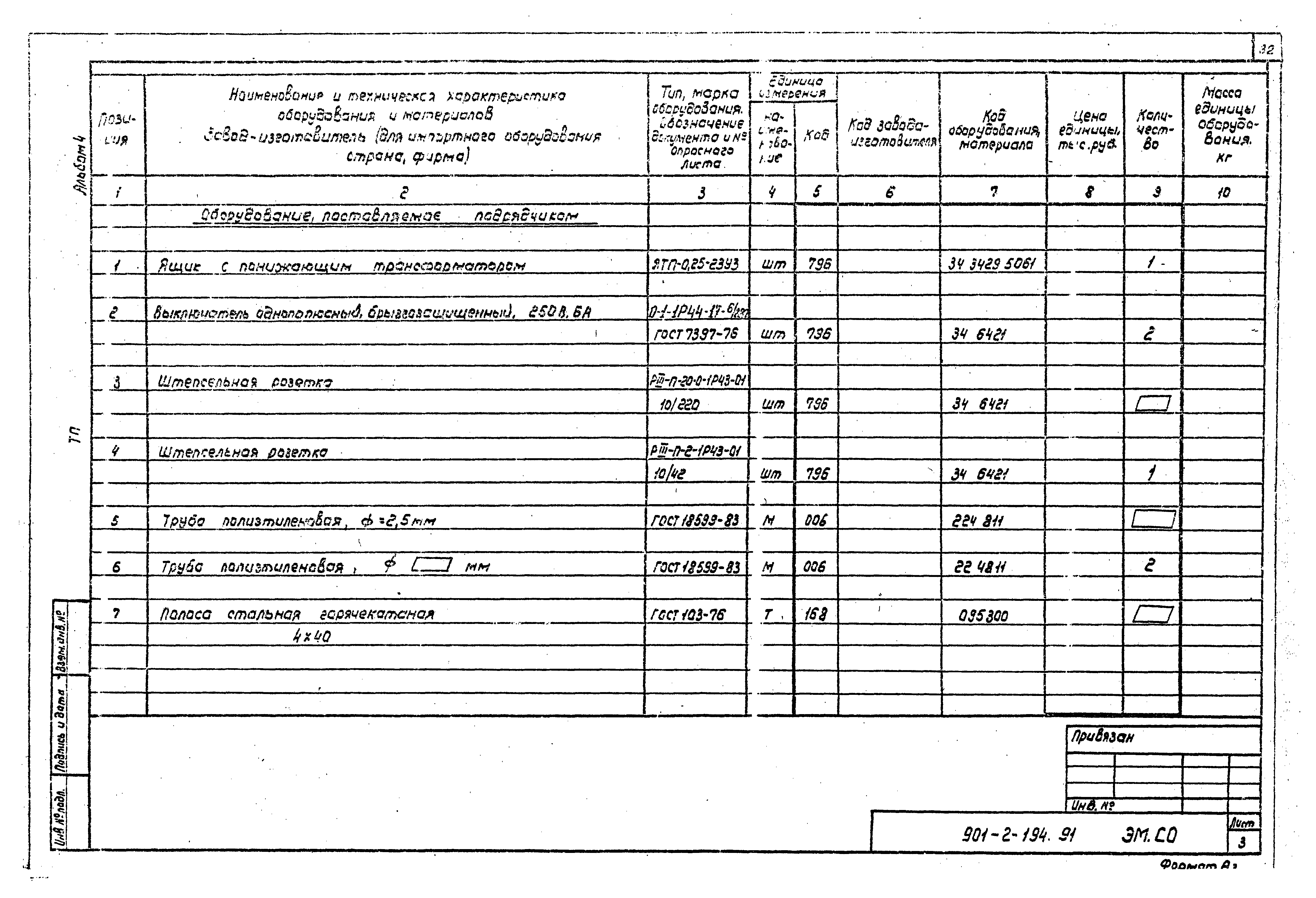 Типовой проект 901-2-194.91