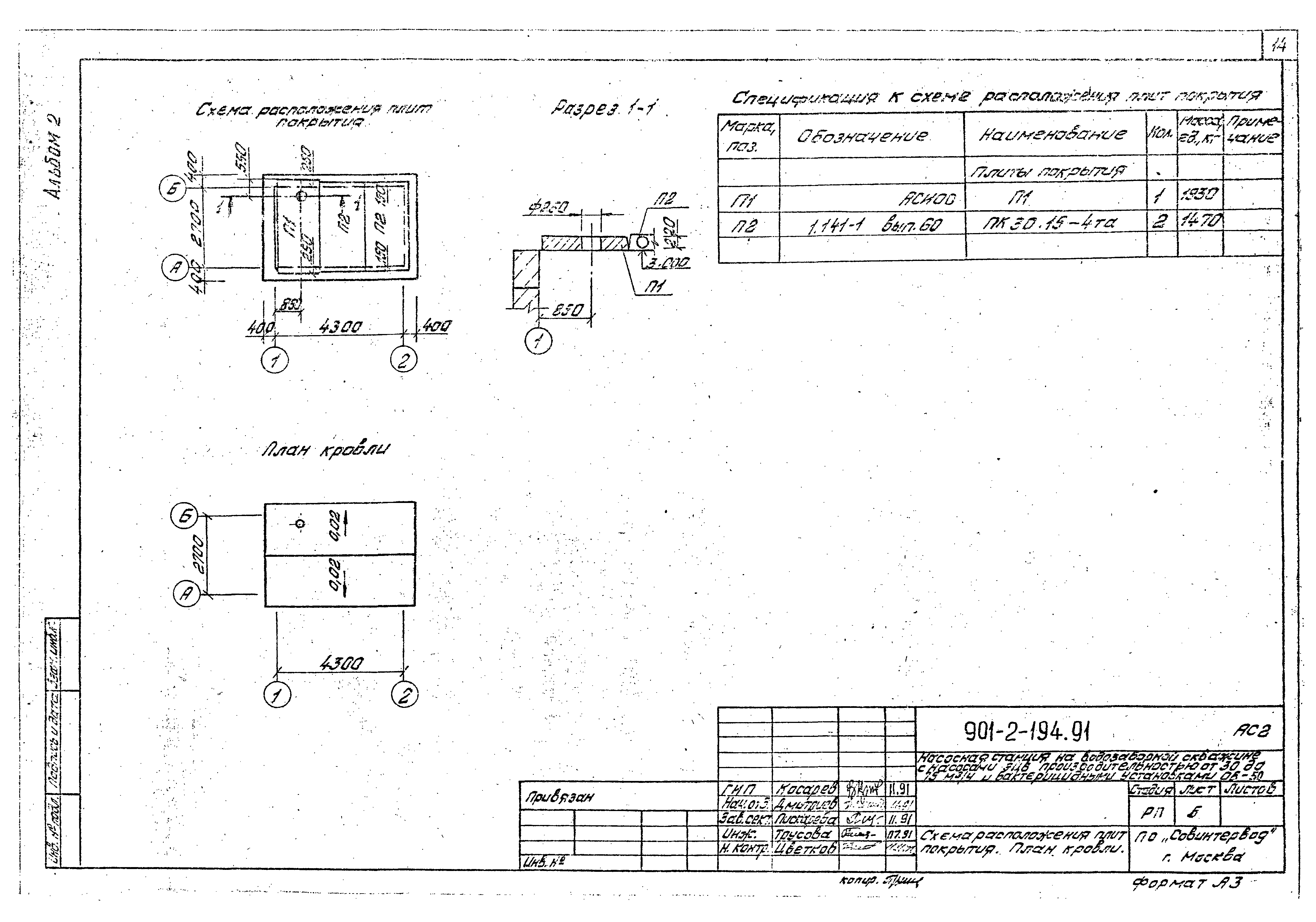 Типовой проект 901-2-194.91