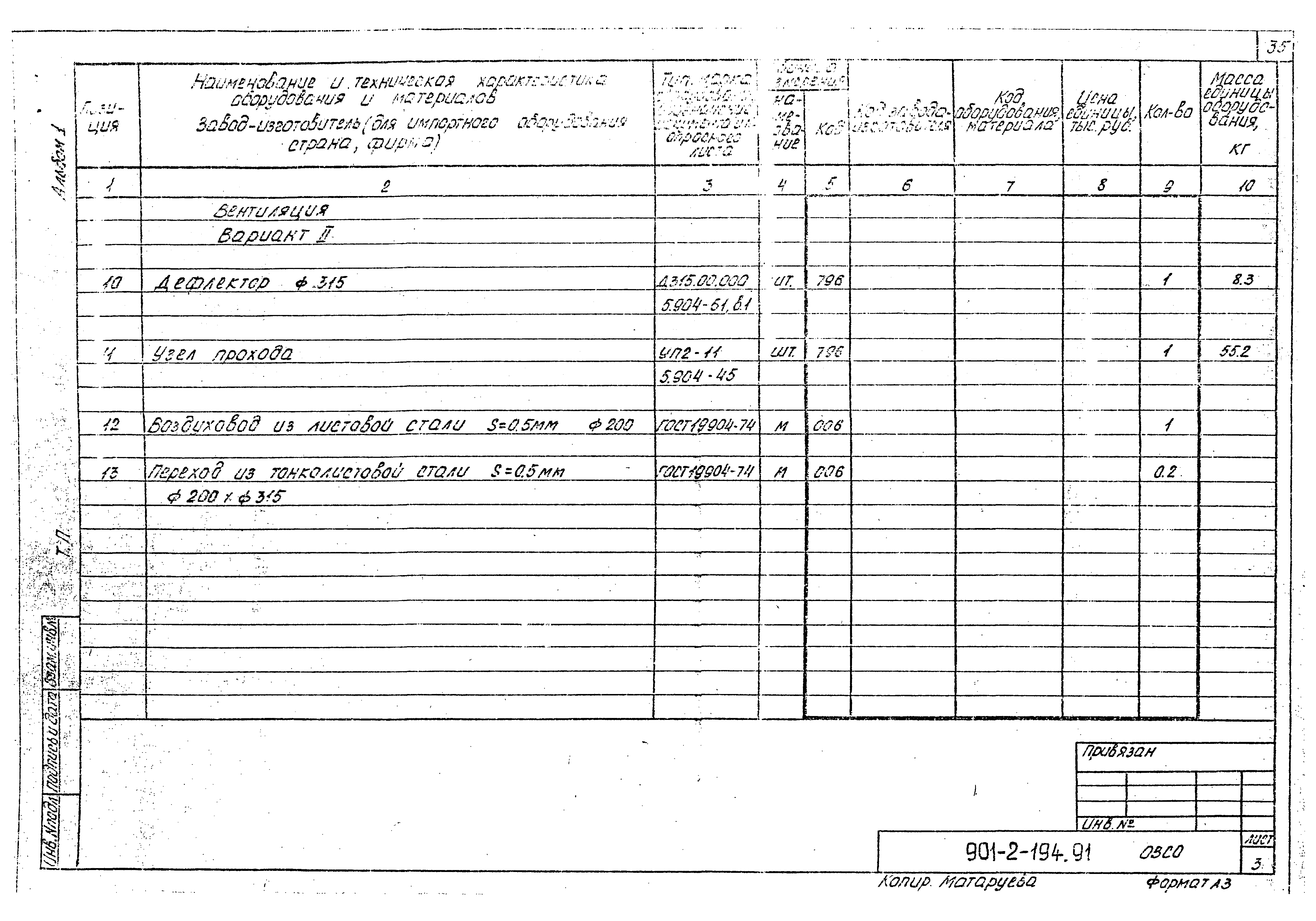 Типовой проект 901-2-194.91