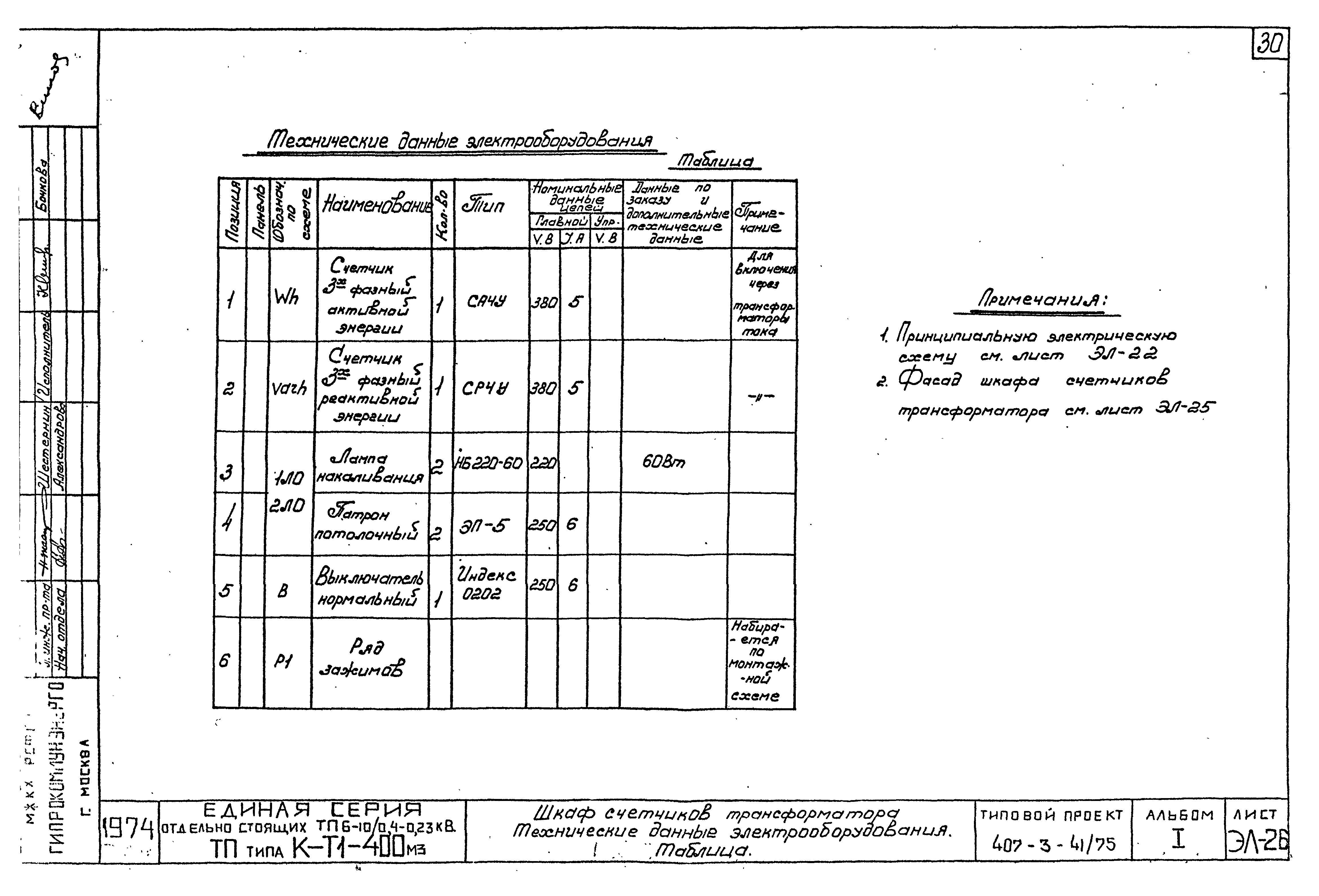 Типовой проект 407-3-41/75