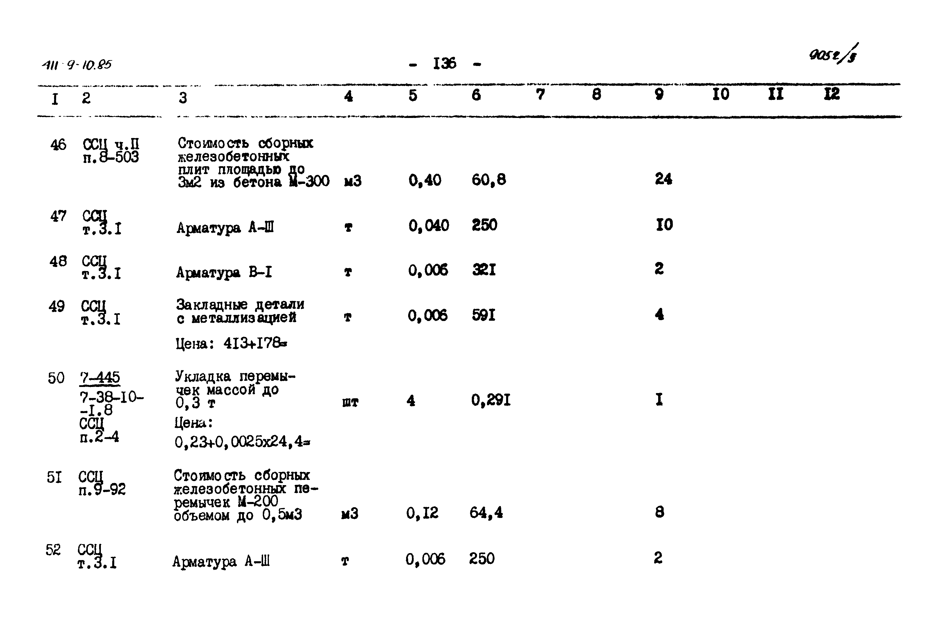 Типовой проект 411-9-10.85