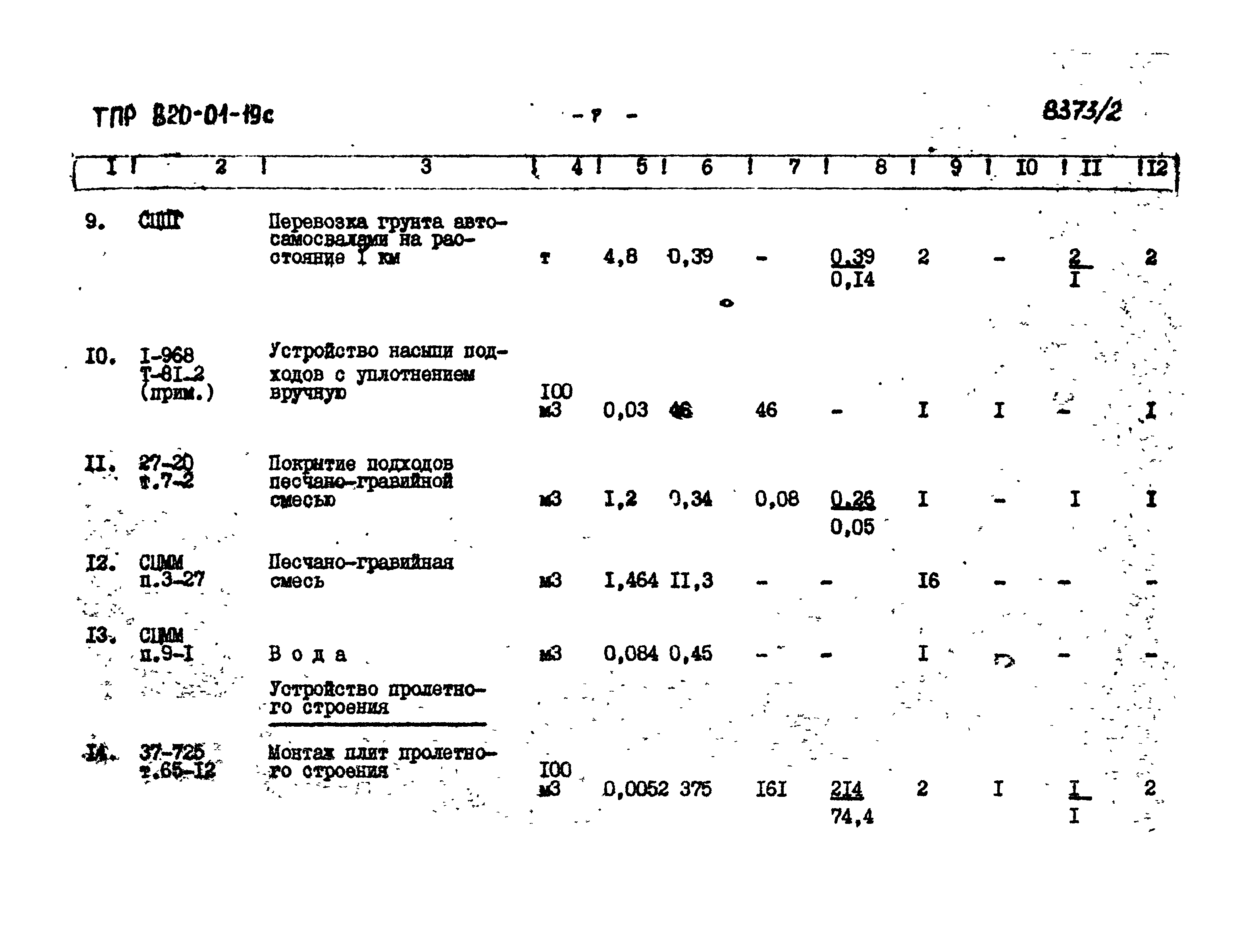 Типовые проектные решения 820-01-19с