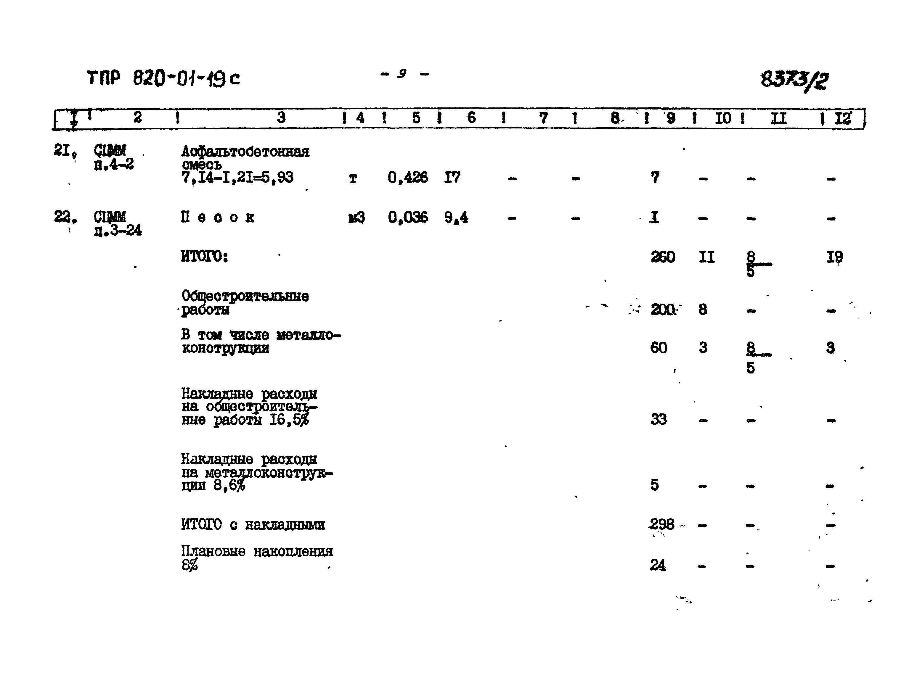 Типовые проектные решения 820-01-19с