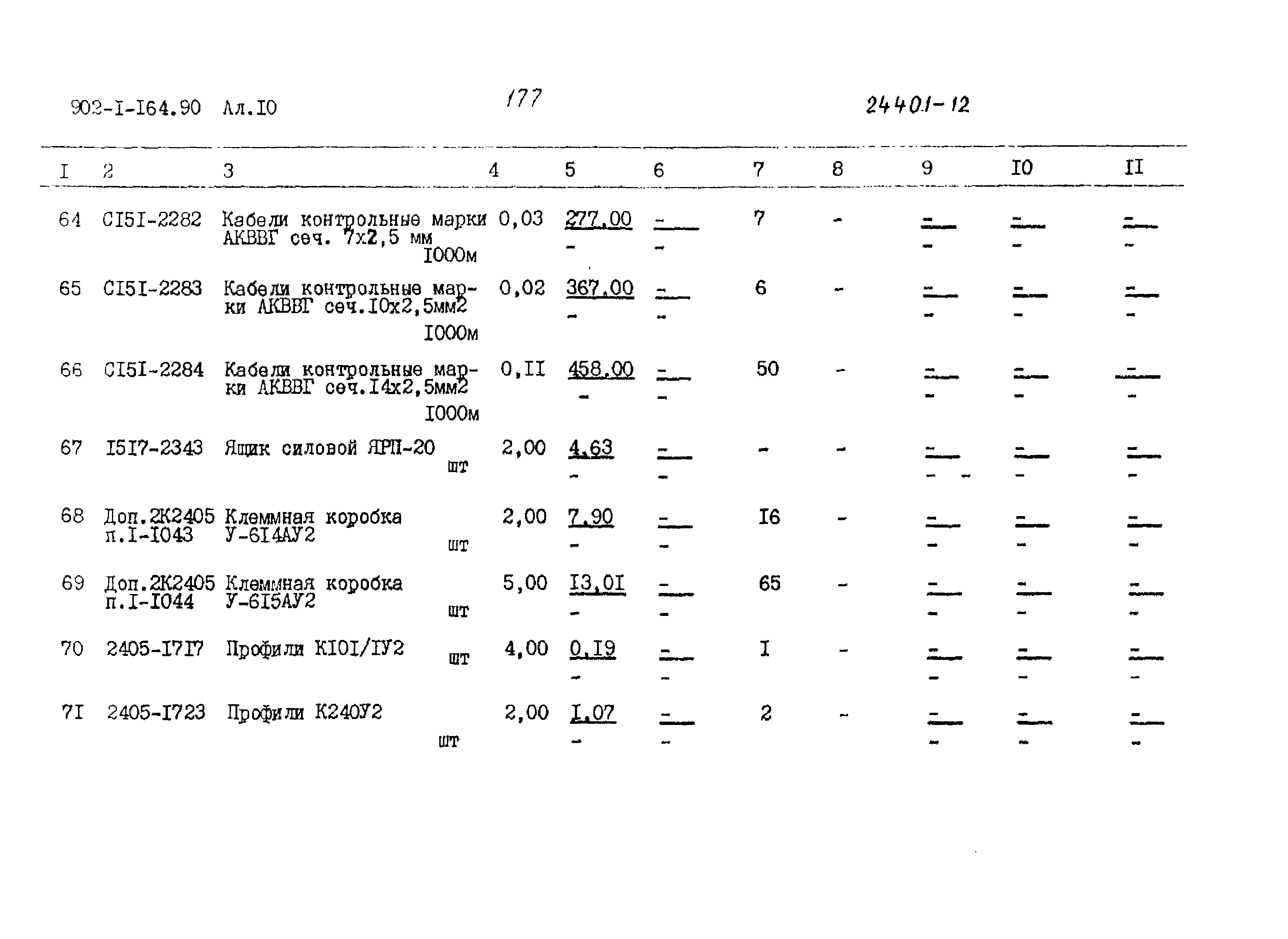 Типовой проект 902-1-167.1.90