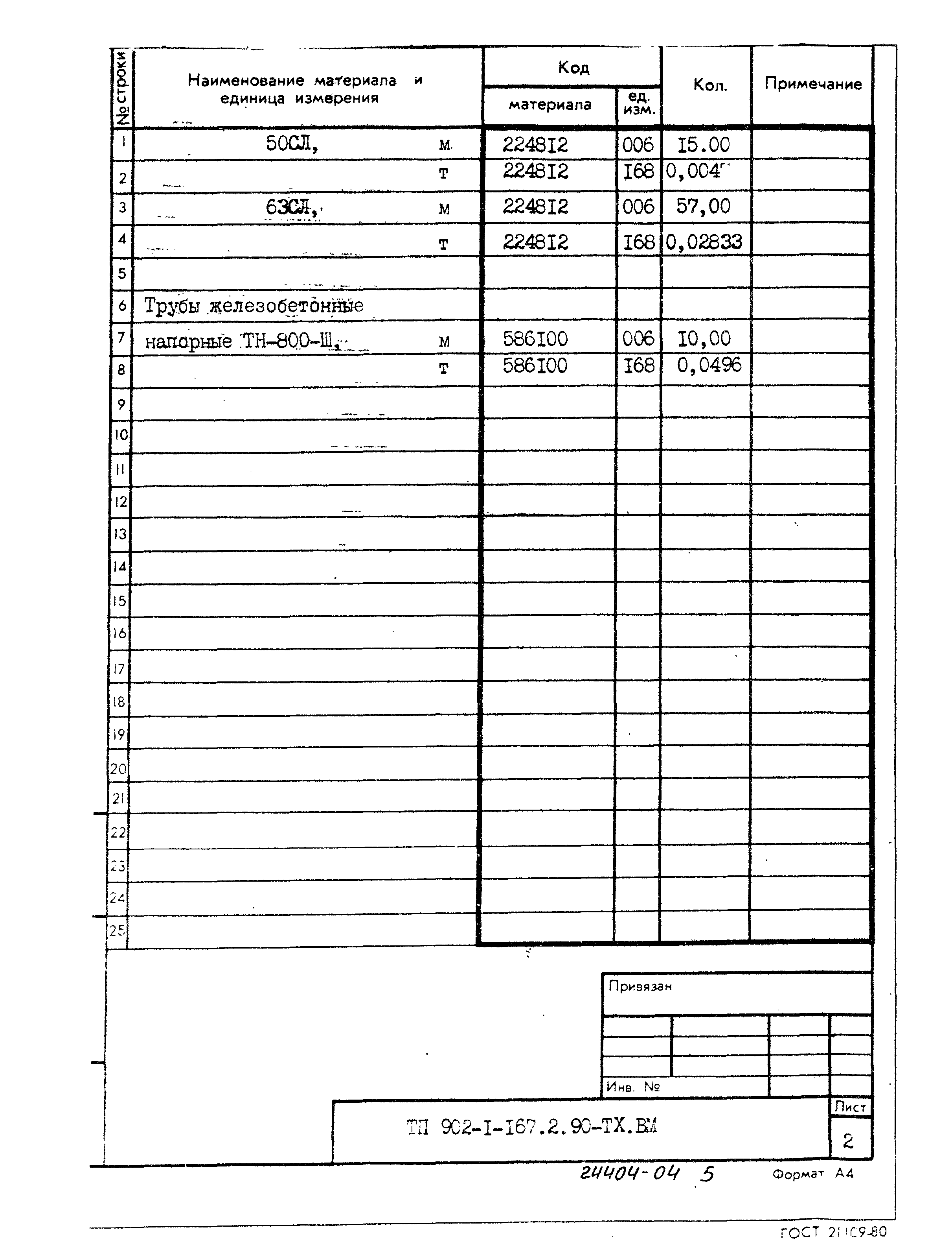 Типовой проект 902-1-167.2.90