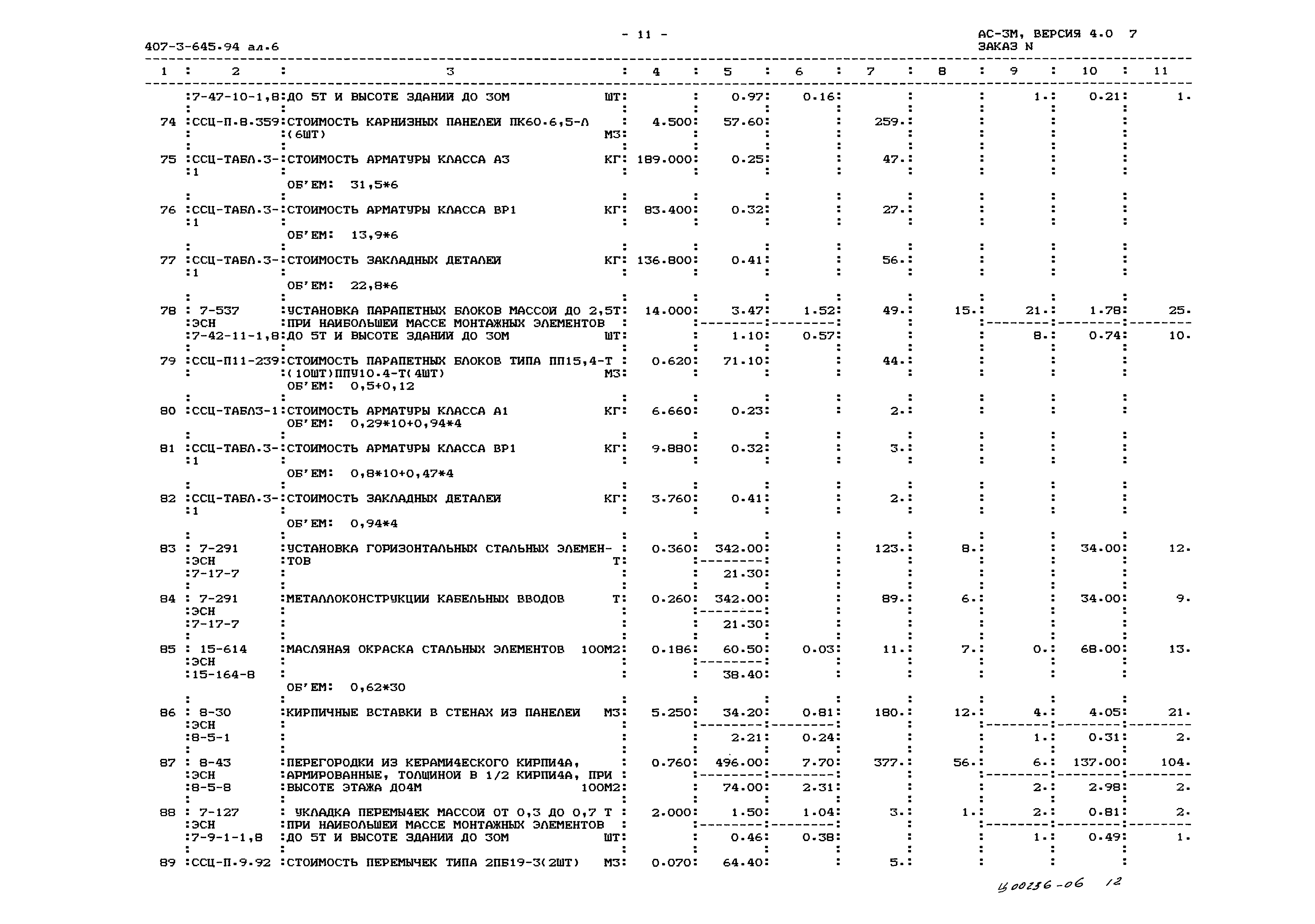 Типовой проект 407-3-645.94