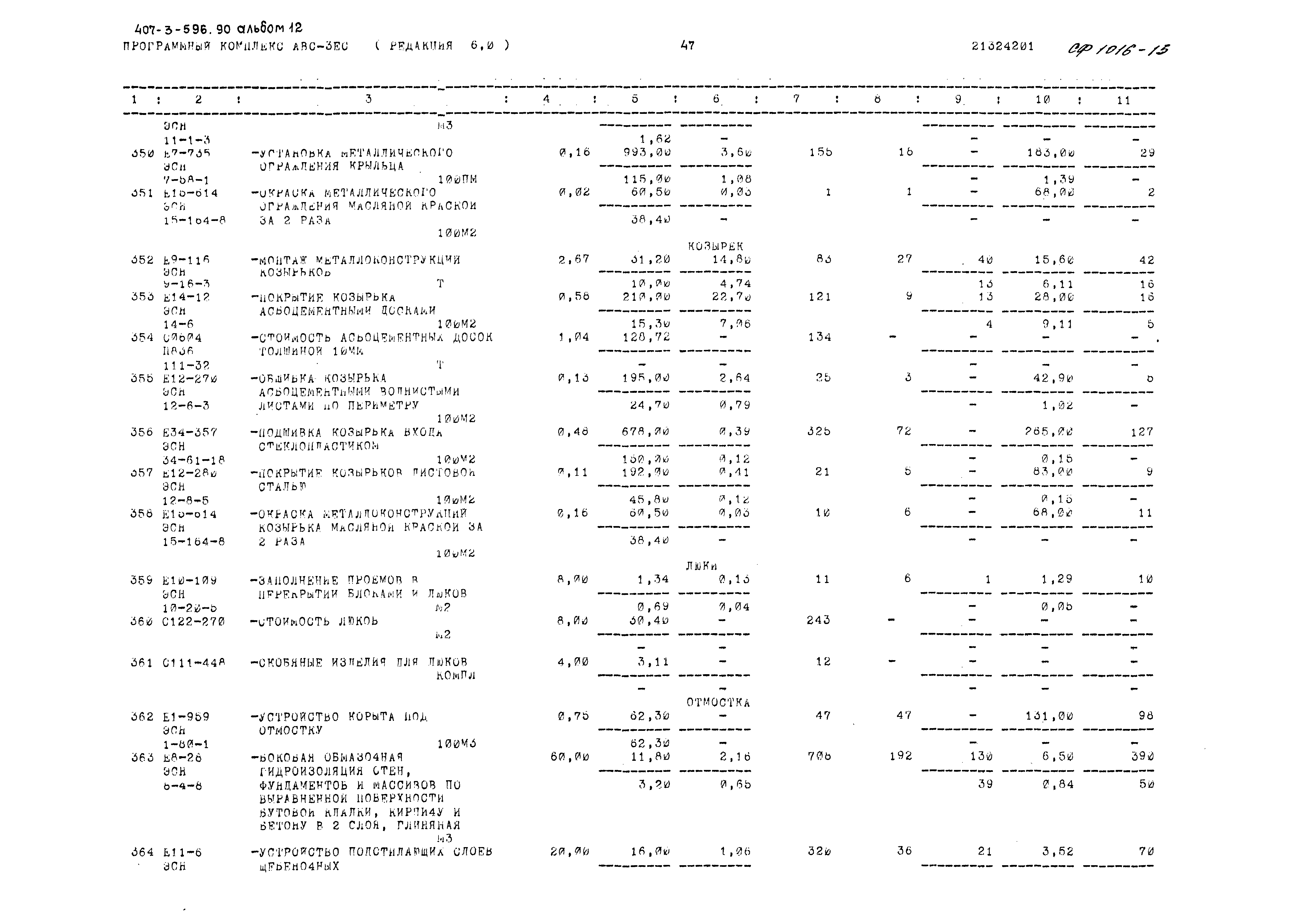 Типовой проект 407-3-596.90