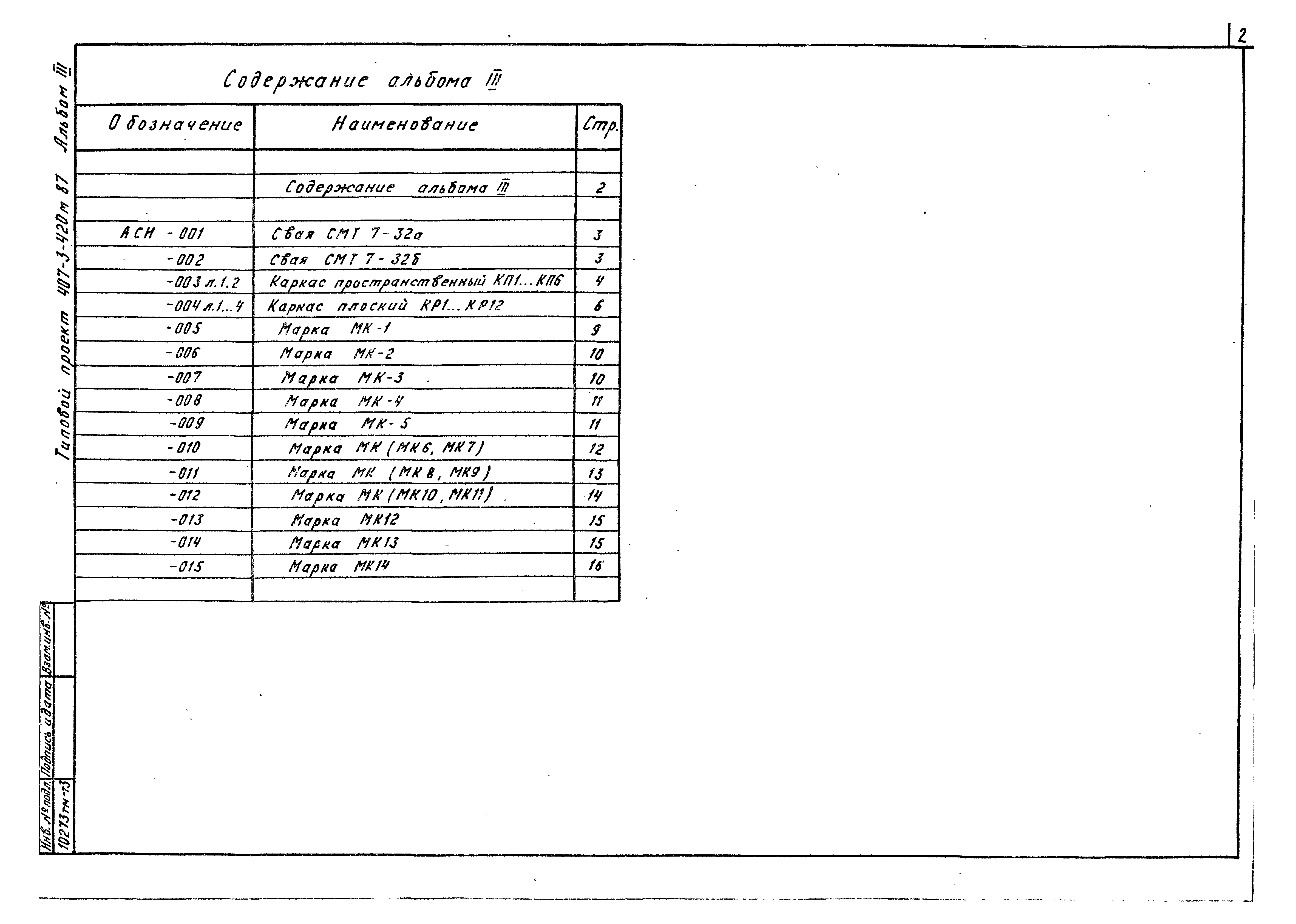 Типовой проект 407-3-422м.87