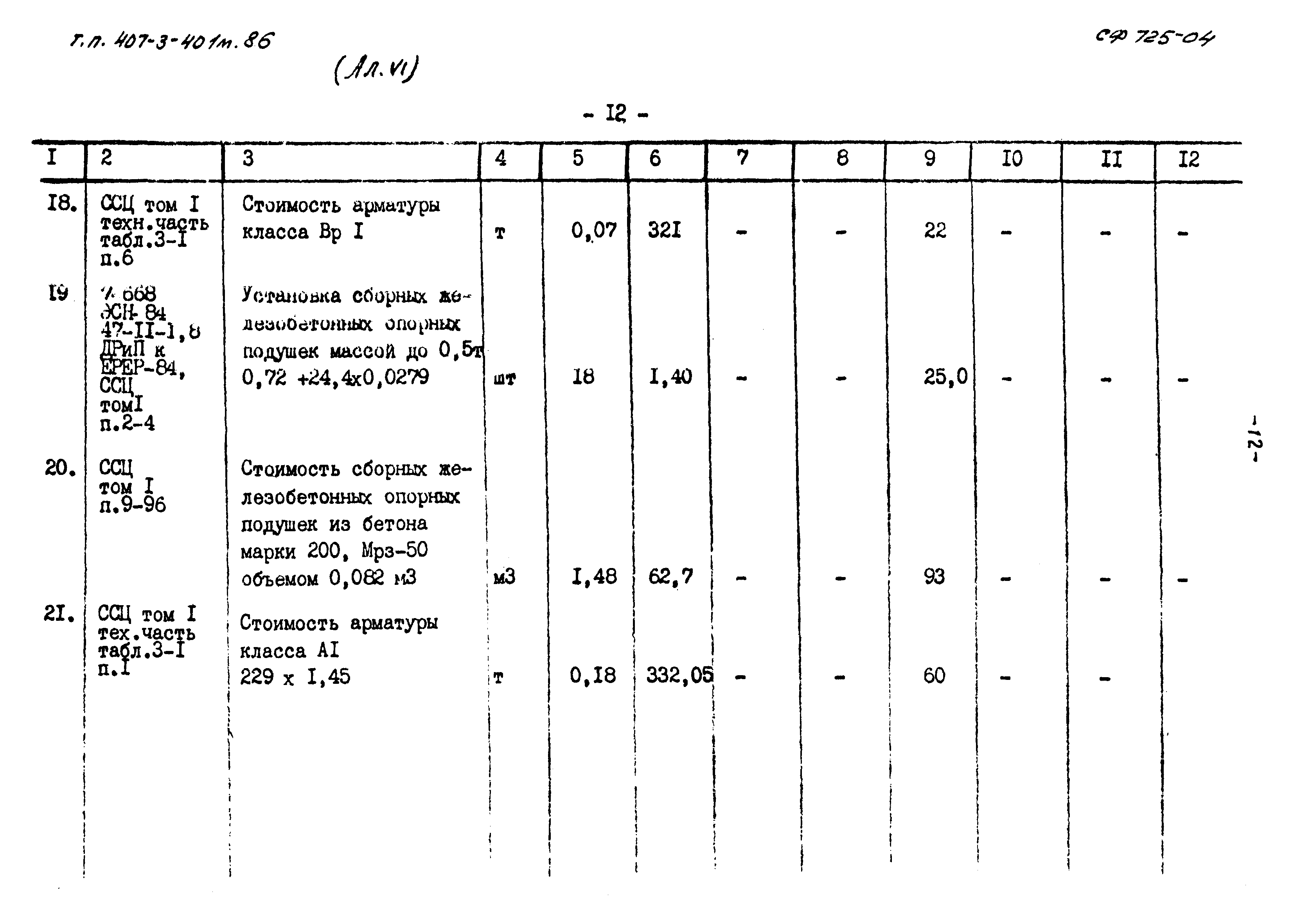 Типовой проект 407-3-401м.86