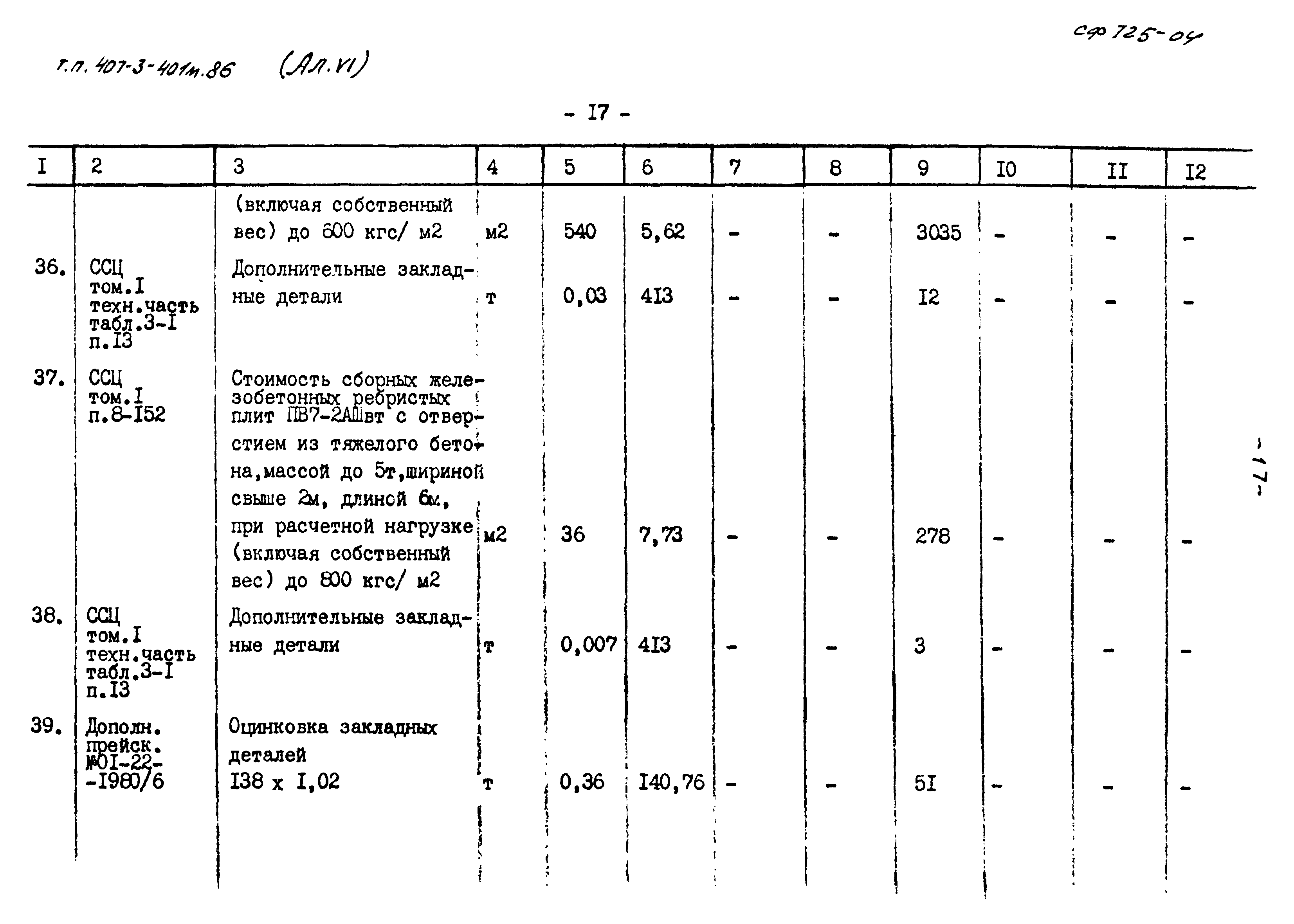 Типовой проект 407-3-401м.86