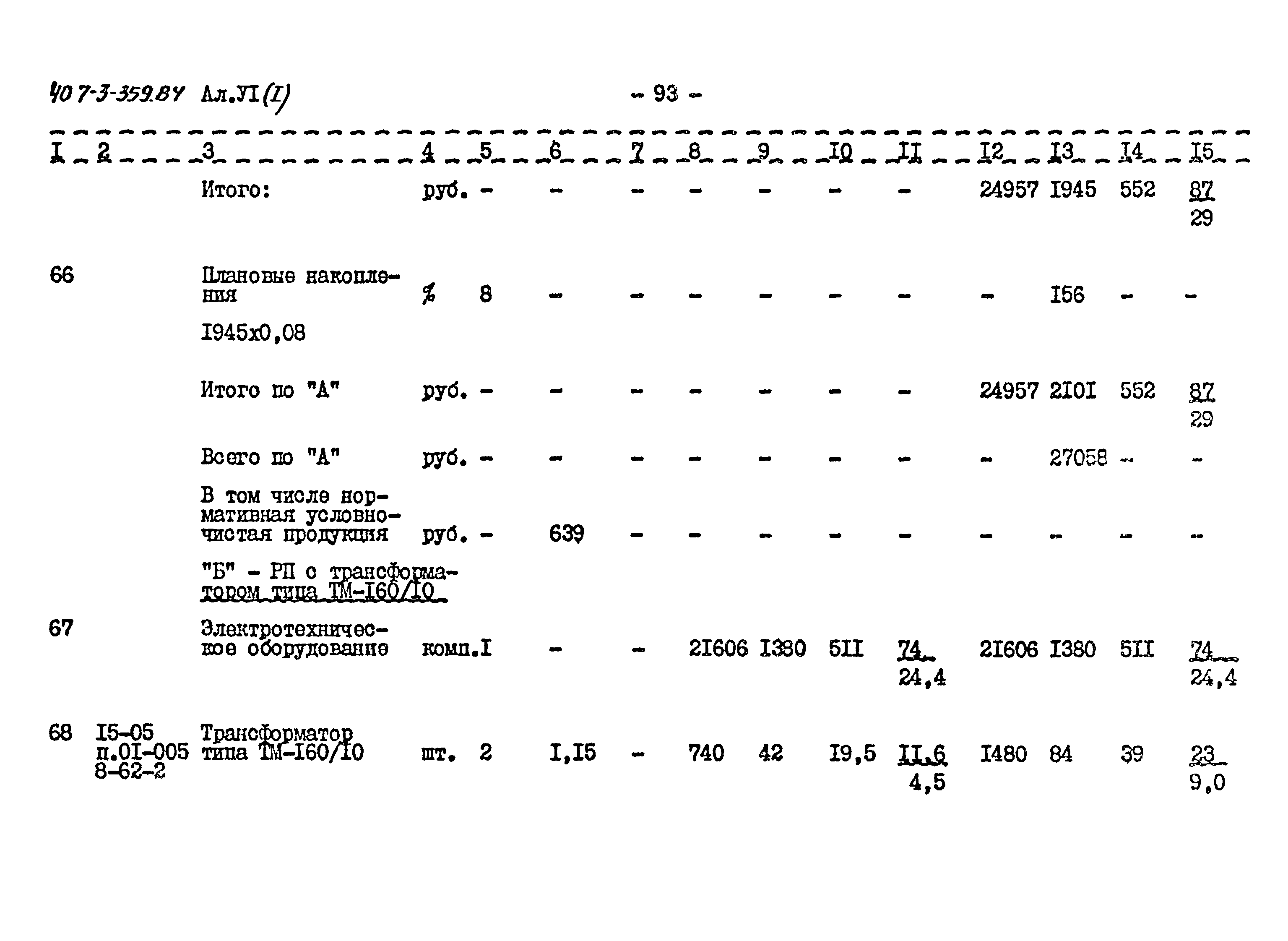 Типовой проект 407-3-359.84