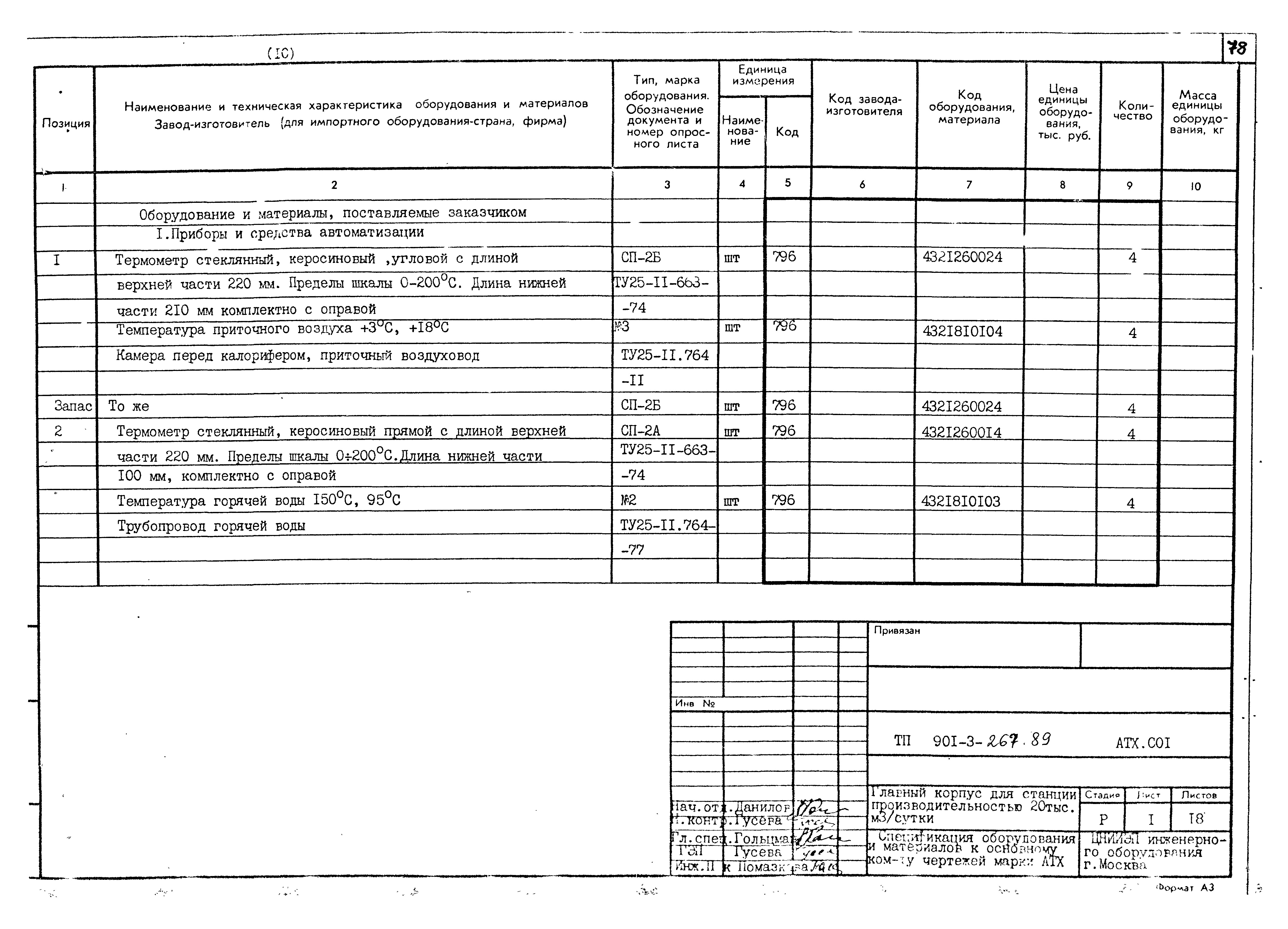 Типовой проект 901-3-267.89