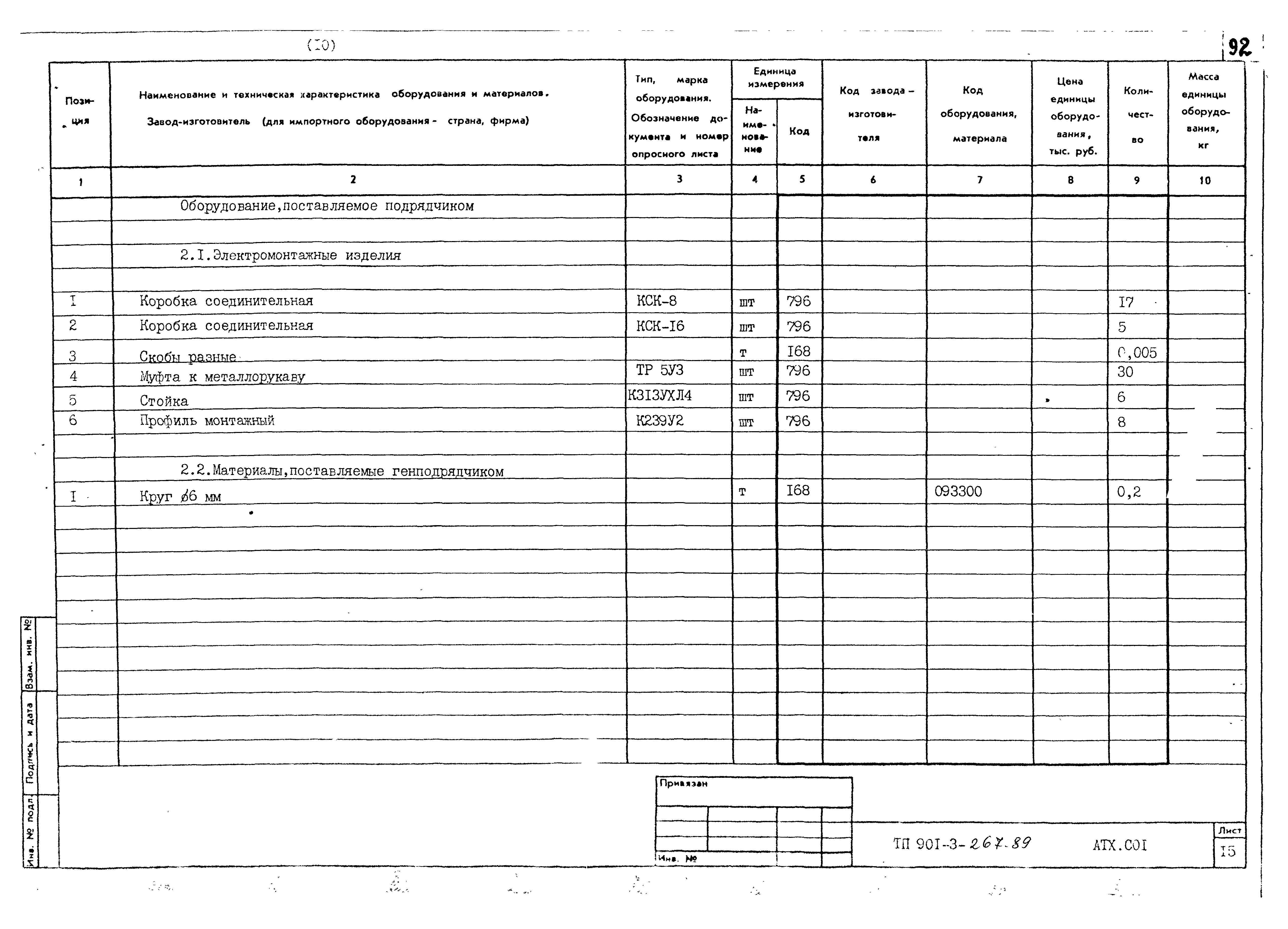 Типовой проект 901-3-267.89