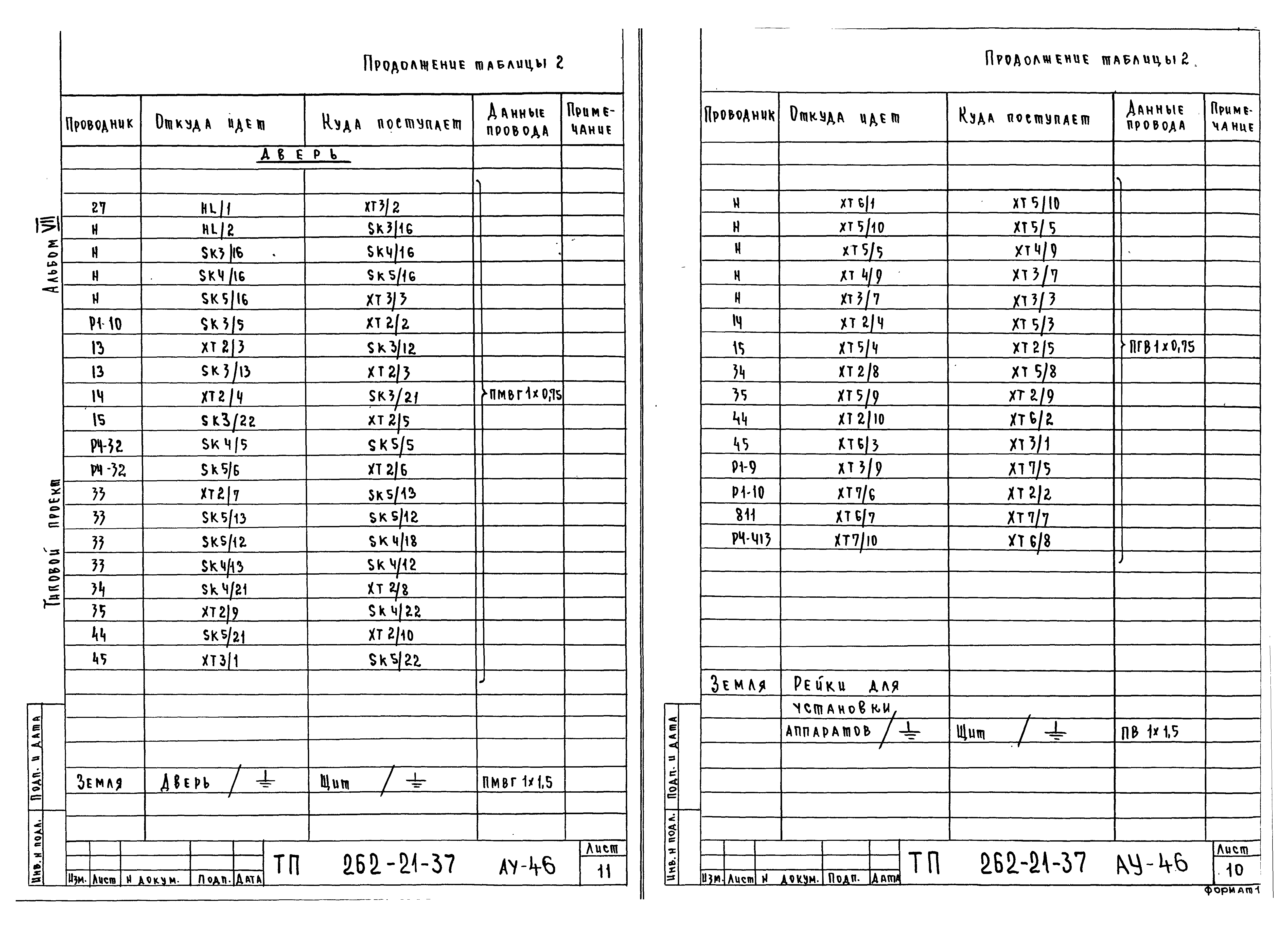 Типовой проект 262-21-37