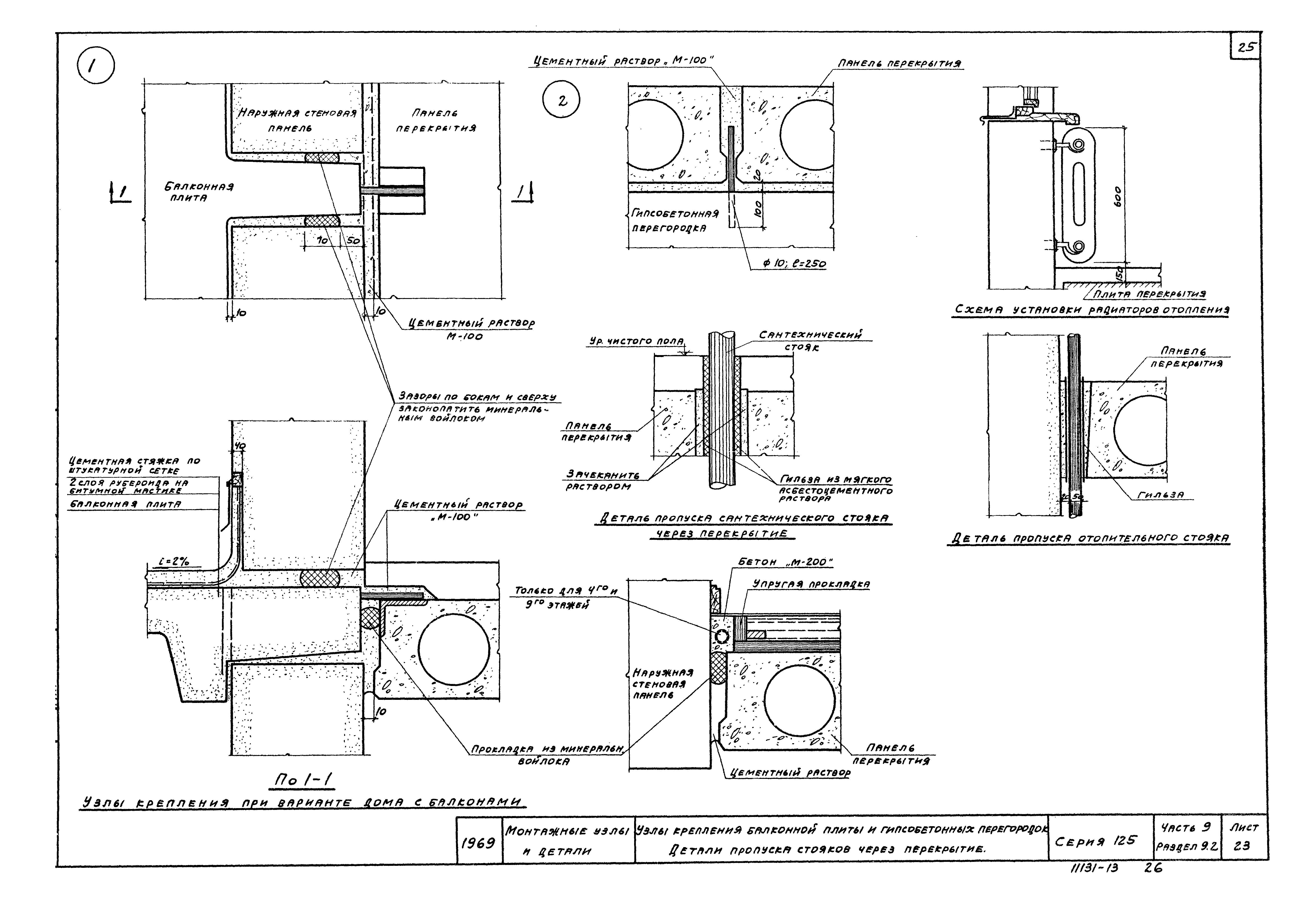 панельный дом узел балконный (100) фото