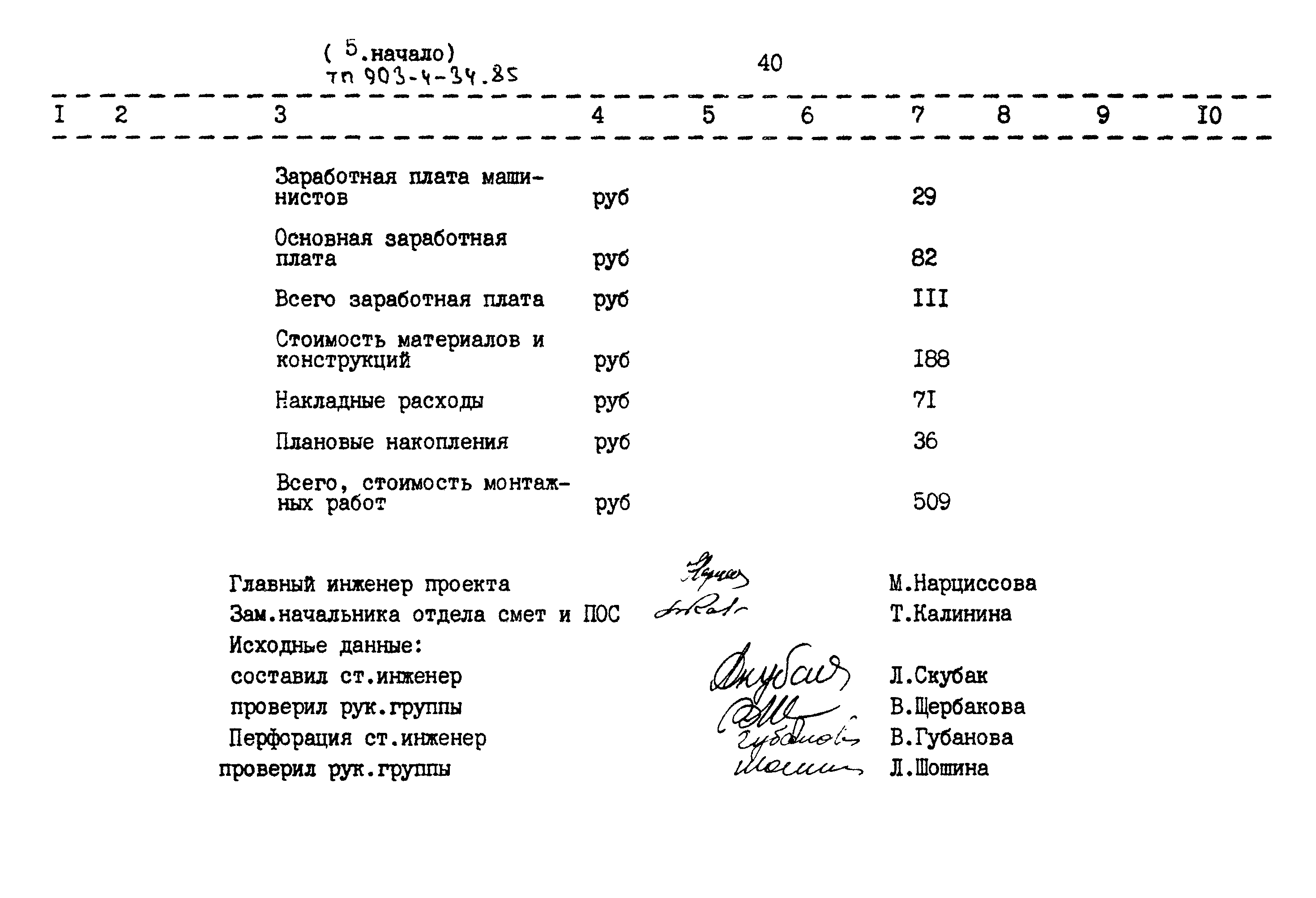 Типовой проект 903-4-34.85