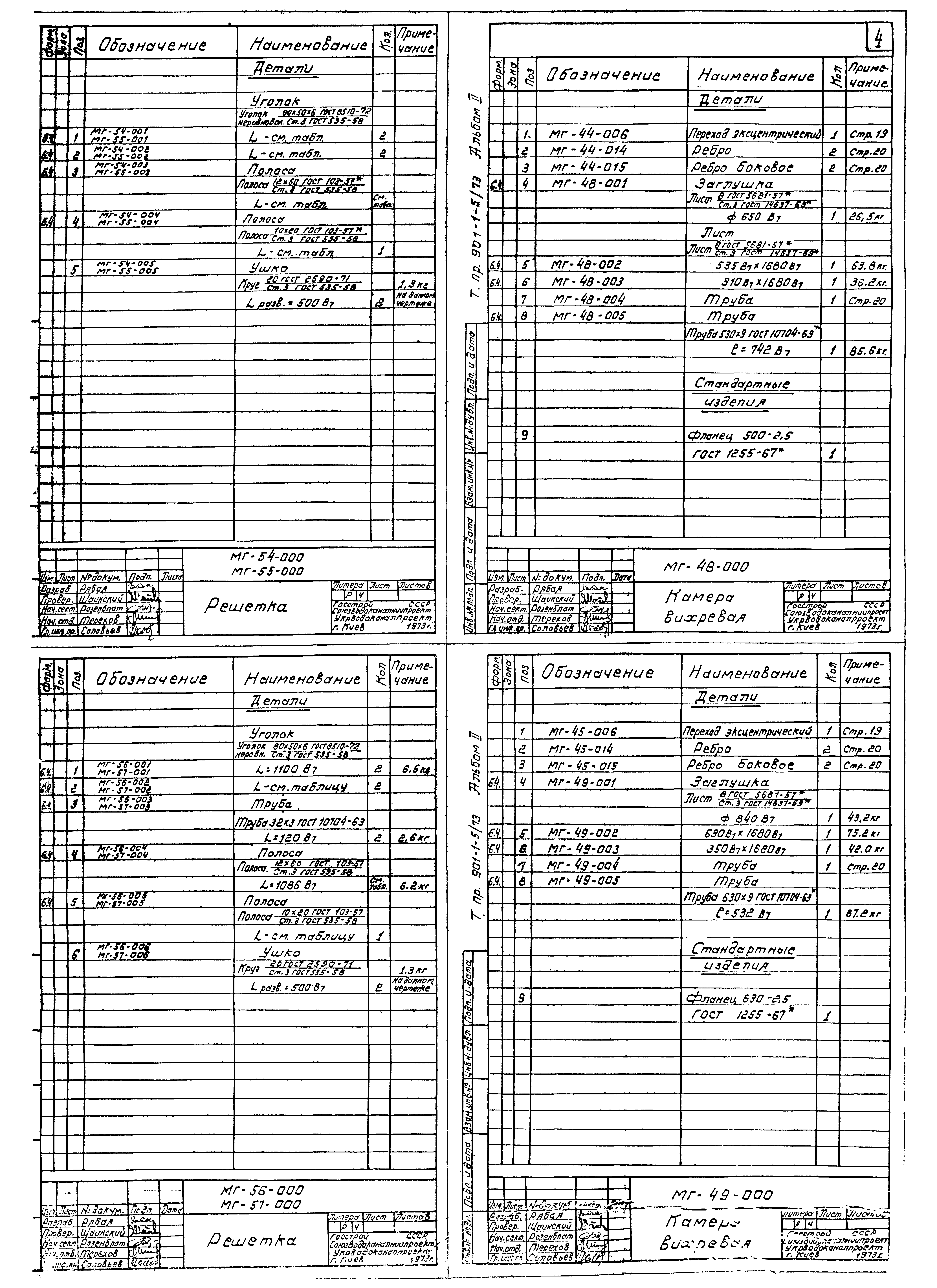 Типовой проект 901-1-5/73