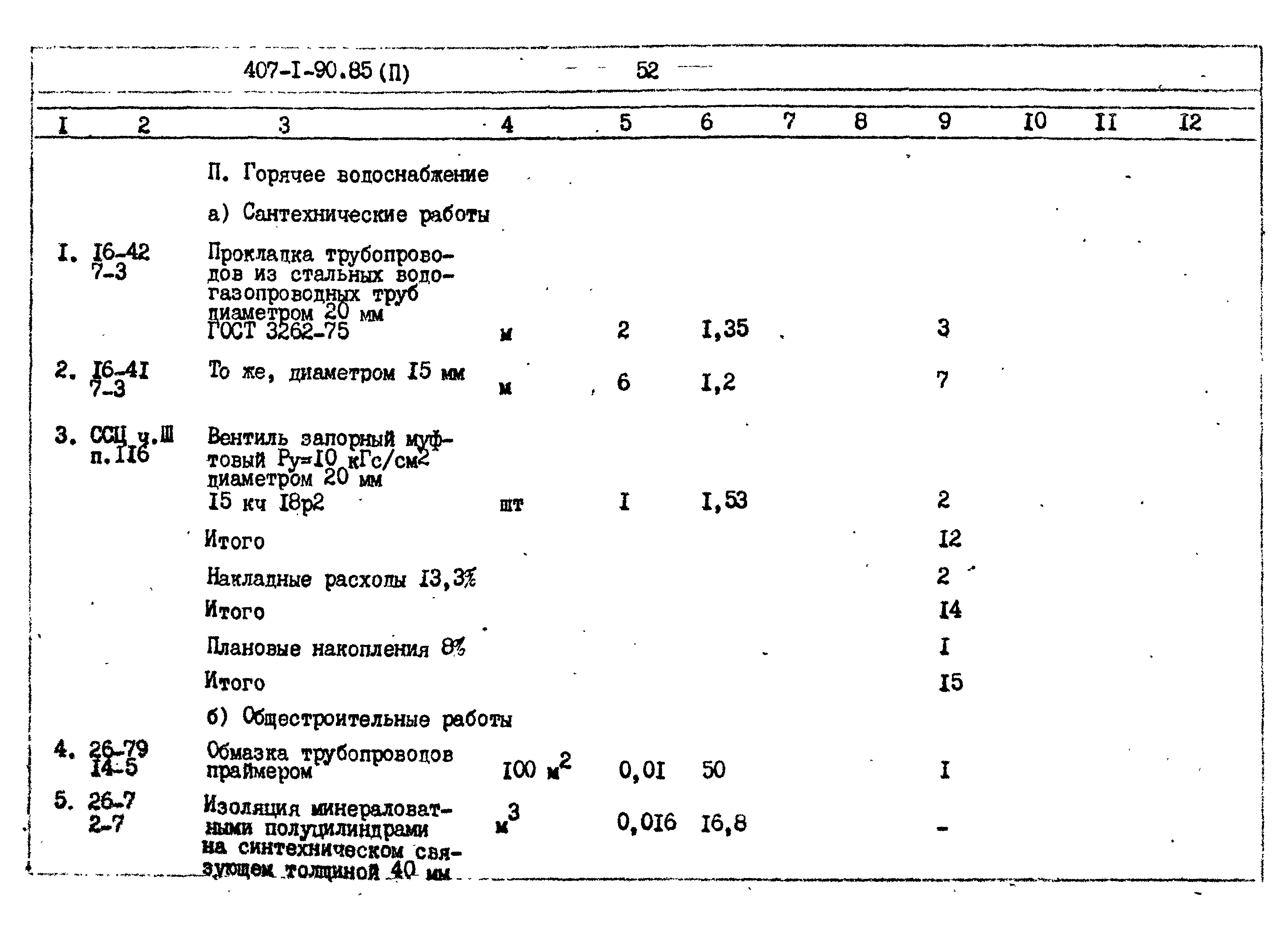 Типовой проект 407-1-90.85