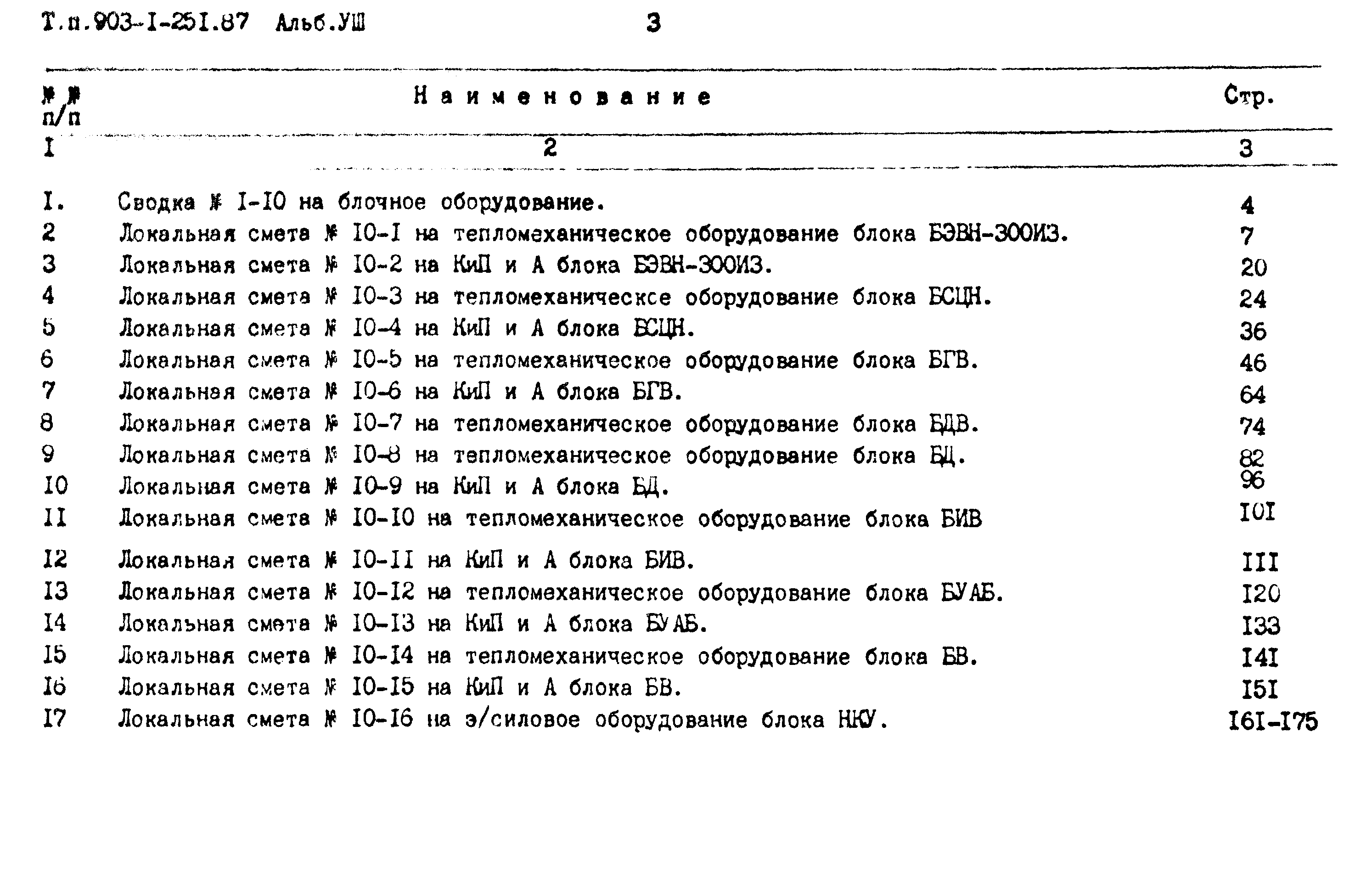 Типовой проект 903-1-251.87