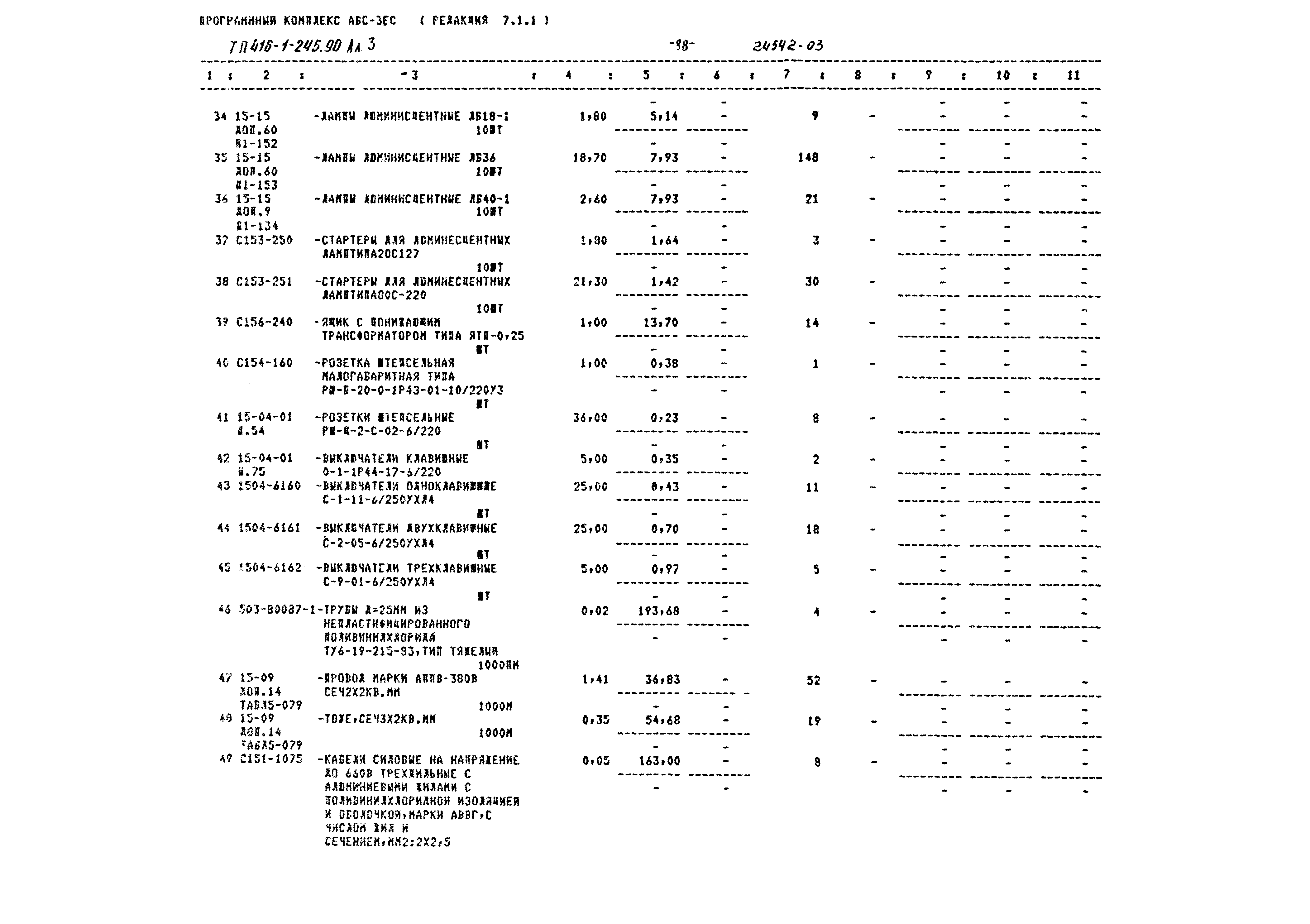 Типовой проект 416-1-245.90