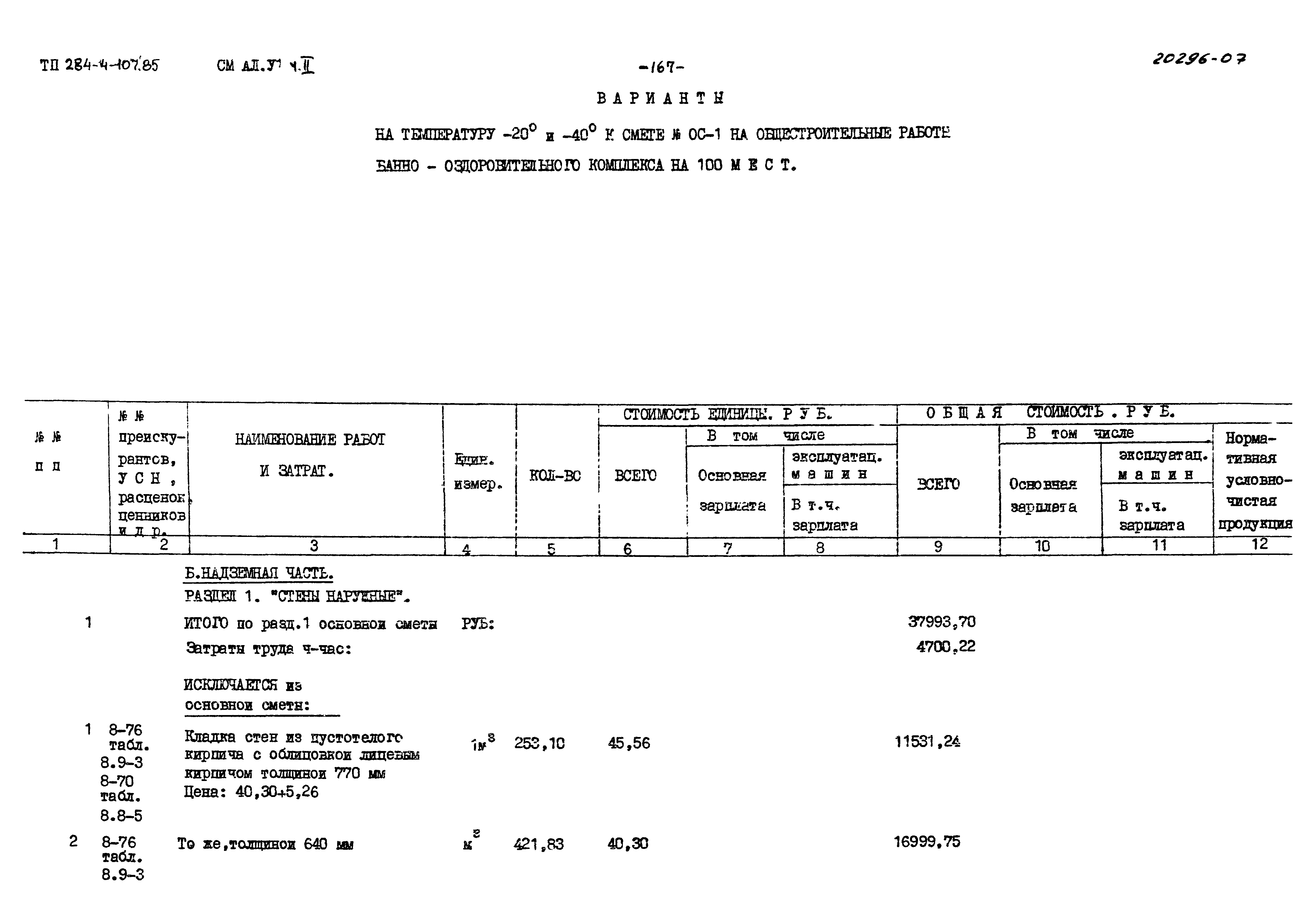 Типовой проект 284-4-107.85