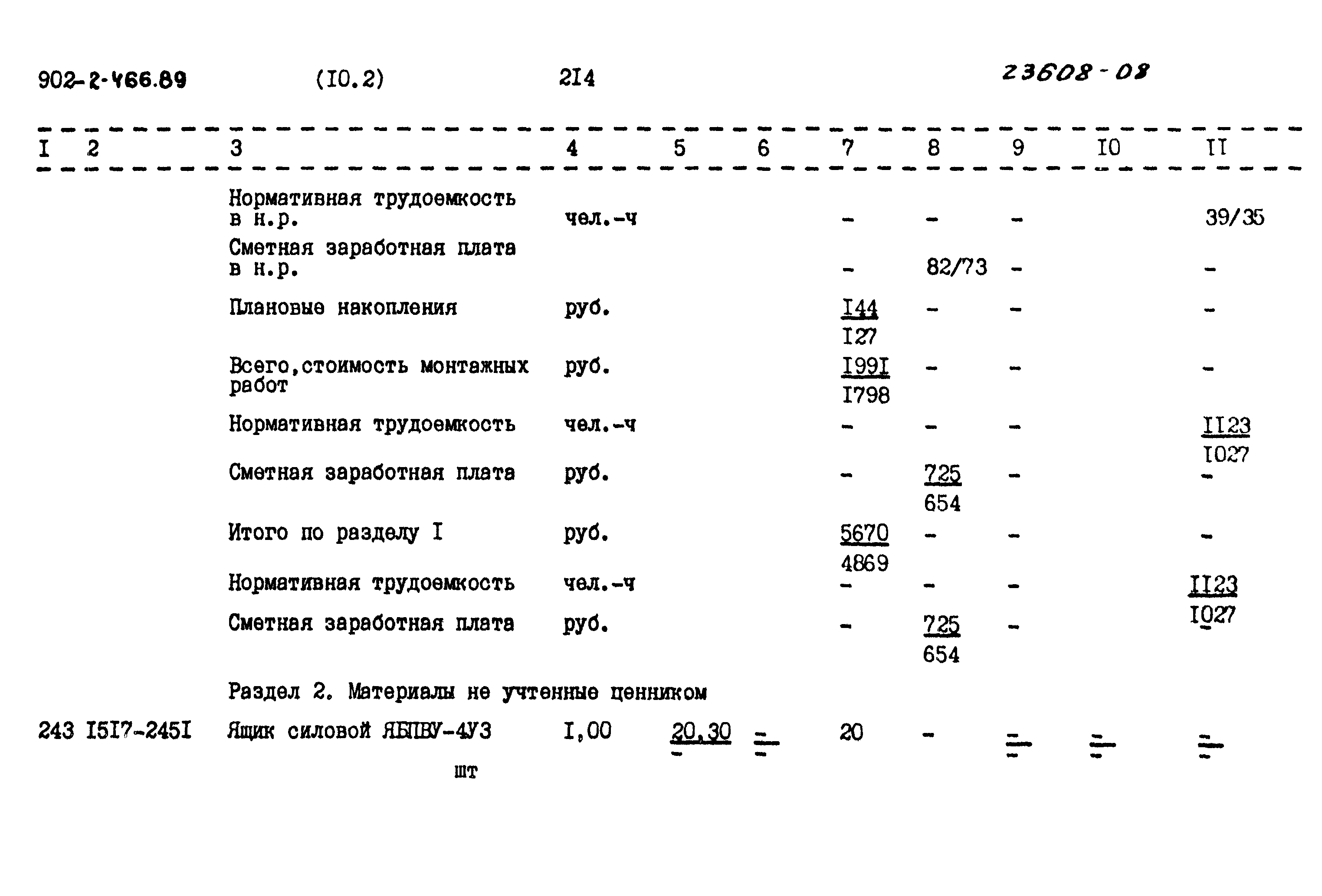 Типовой проект 902-2-466.89