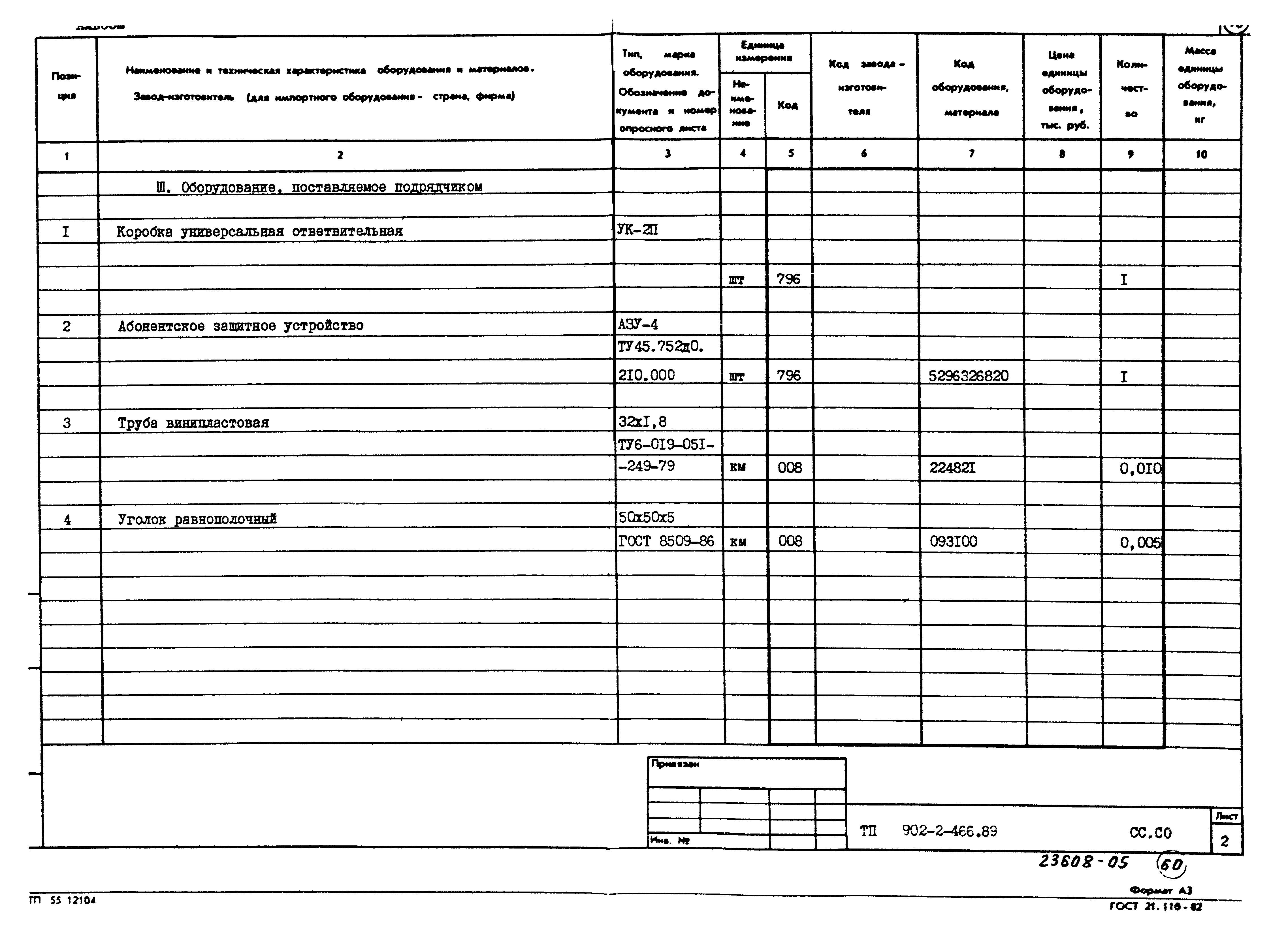 Типовой проект 902-2-466.89