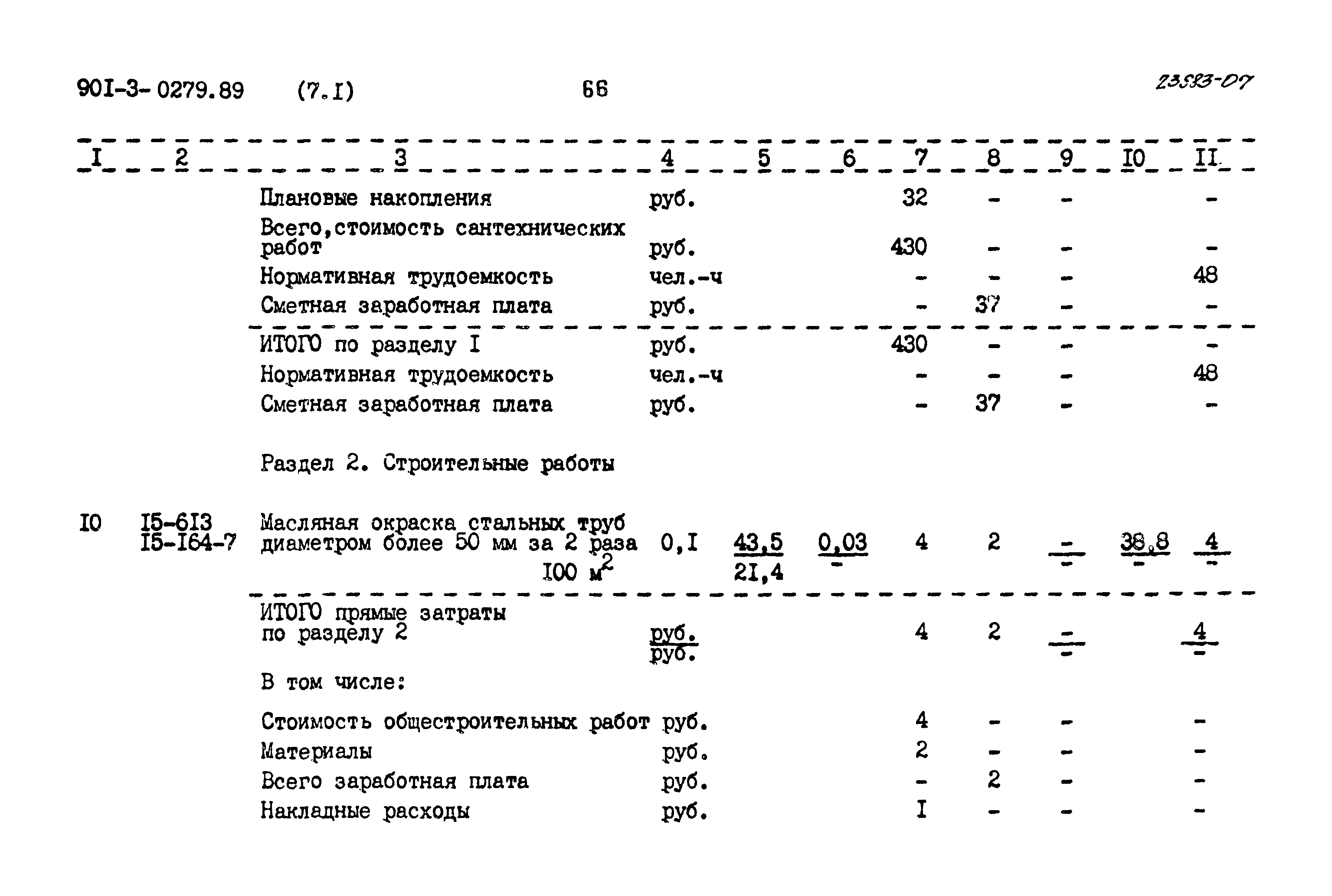 Типовые проектные решения 901-3-0279.89